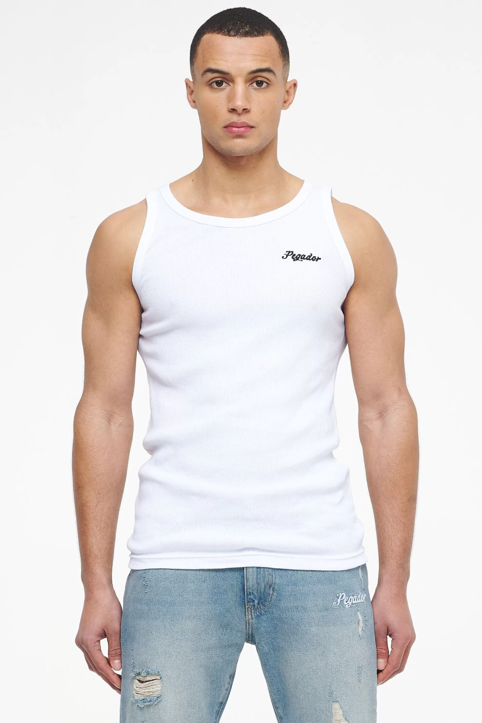 Online Pegador Adera Rib Undershirt White