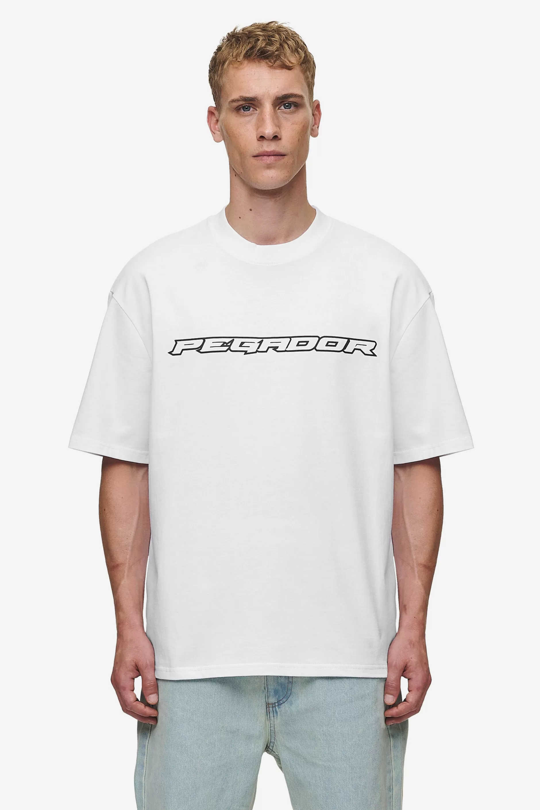 Flash Sale Pegador Alden Oversized Tee White