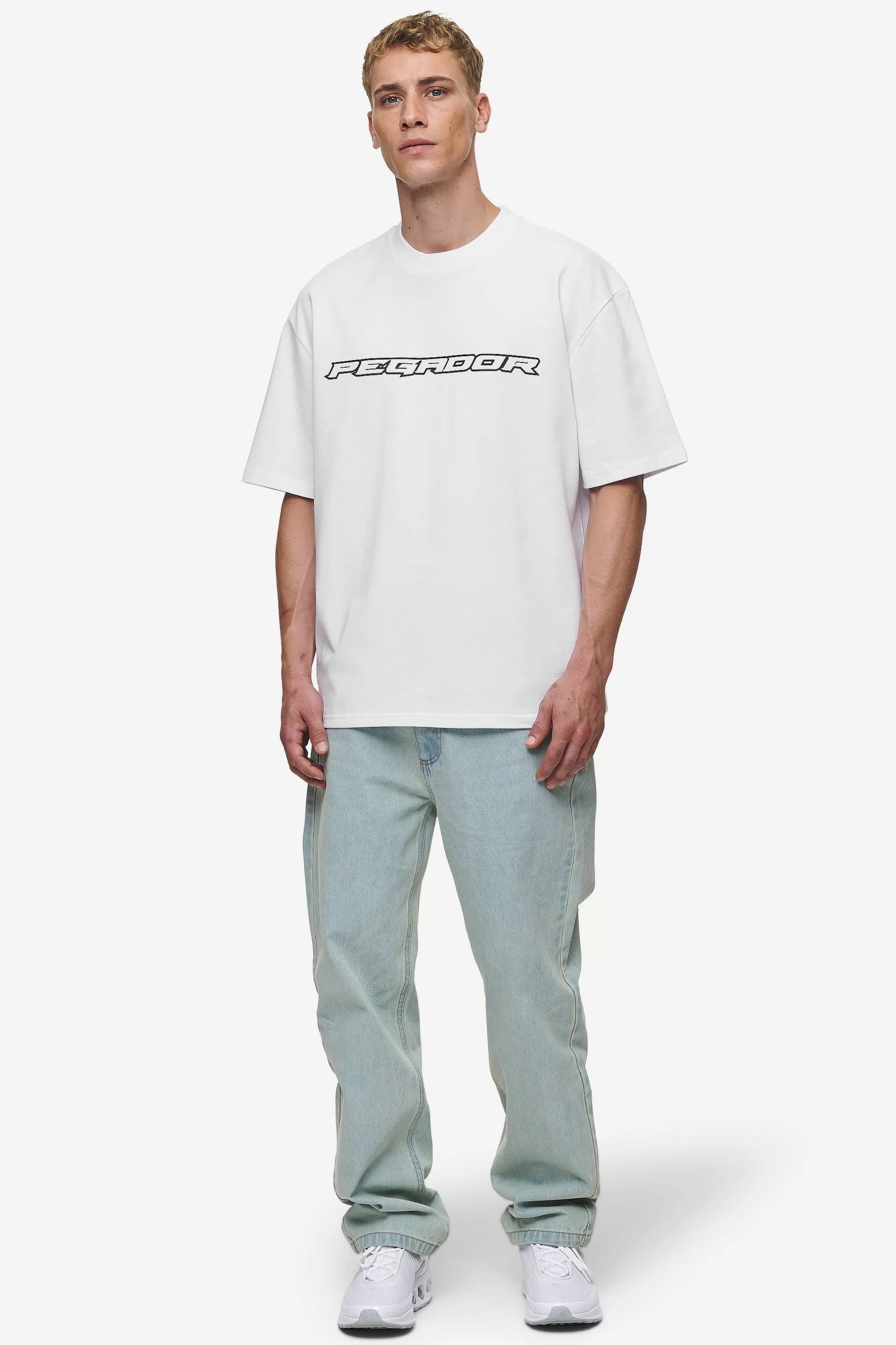 Flash Sale Pegador Alden Oversized Tee White