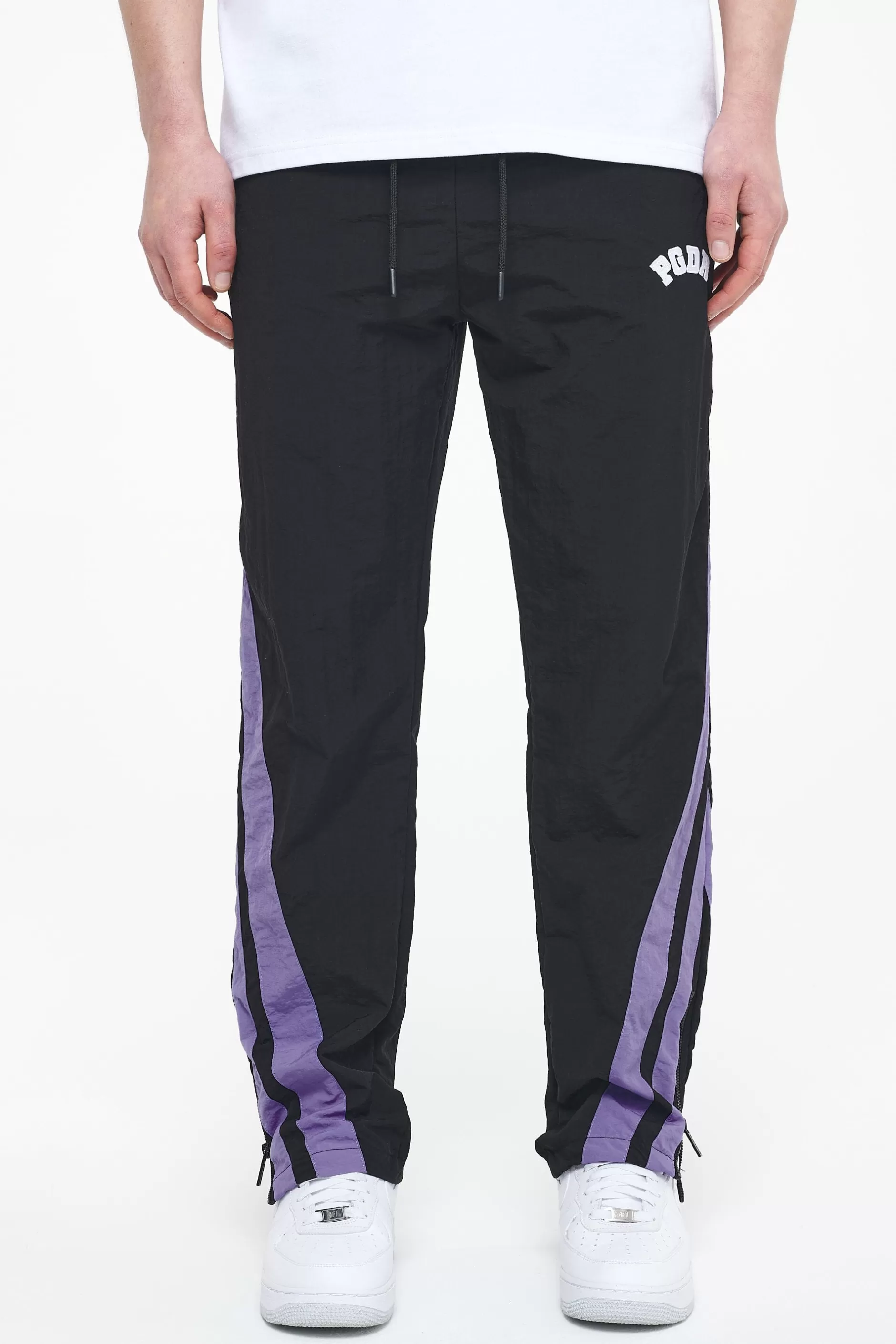 Online Pegador Ascot Track Pants Black Magic Violet