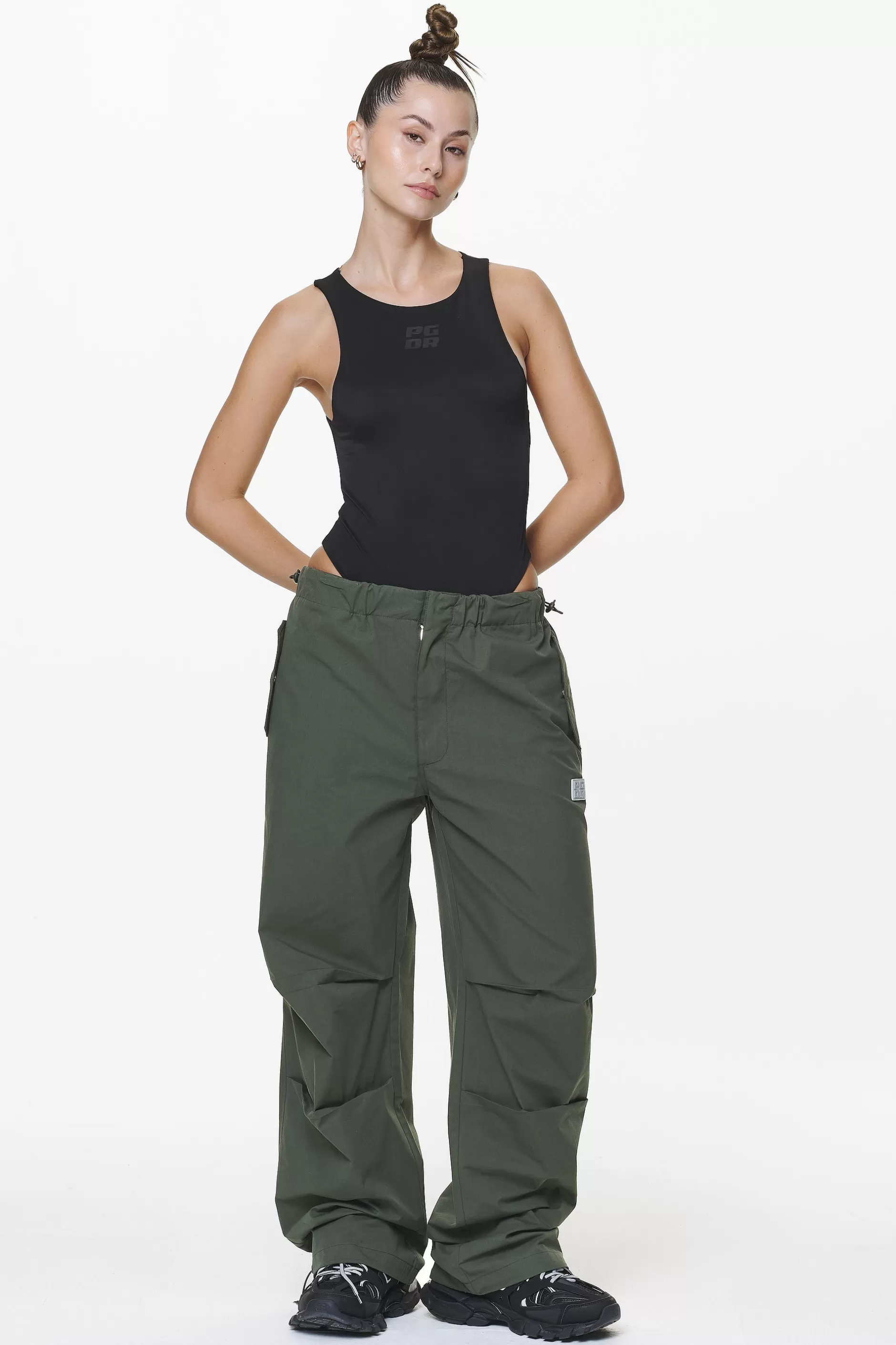 Cheap Pegador Askoy Tower Skydiver Track Pants Sage Green