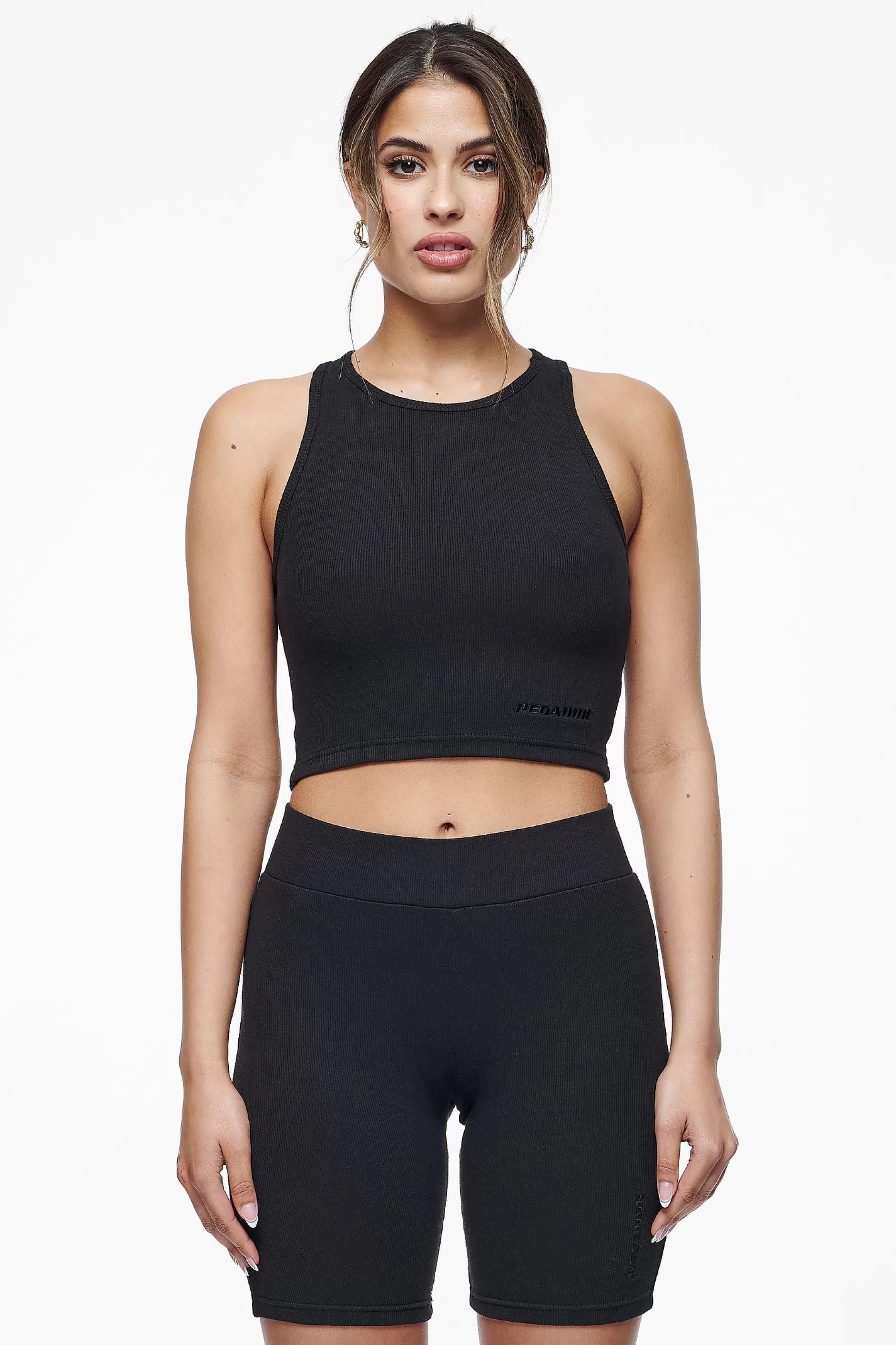 Clearance Pegador Ayla Crop Top Black