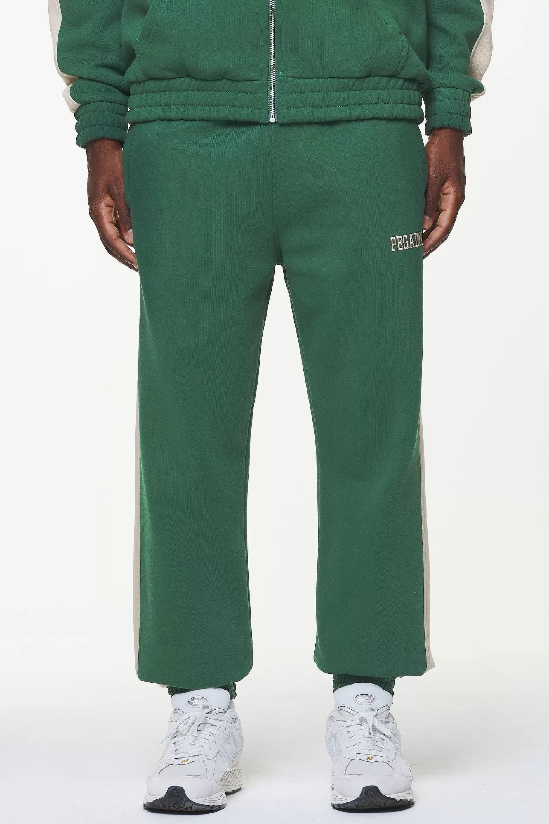 Clearance Pegador Aytoun Heavy Sweat Pants Vintage Washed British Green