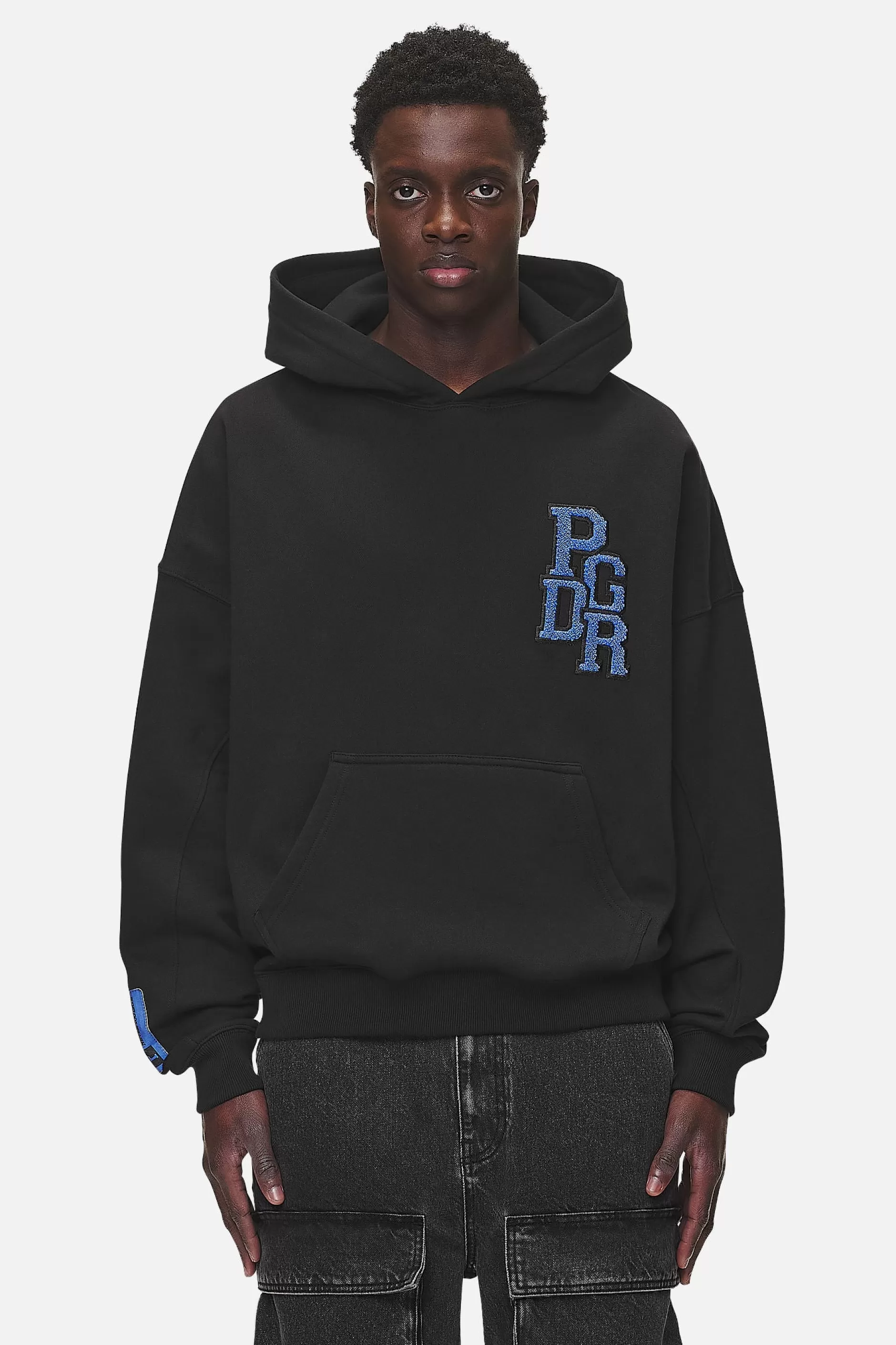 Best Pegador Bandon Boxy Hoodie Washed Black