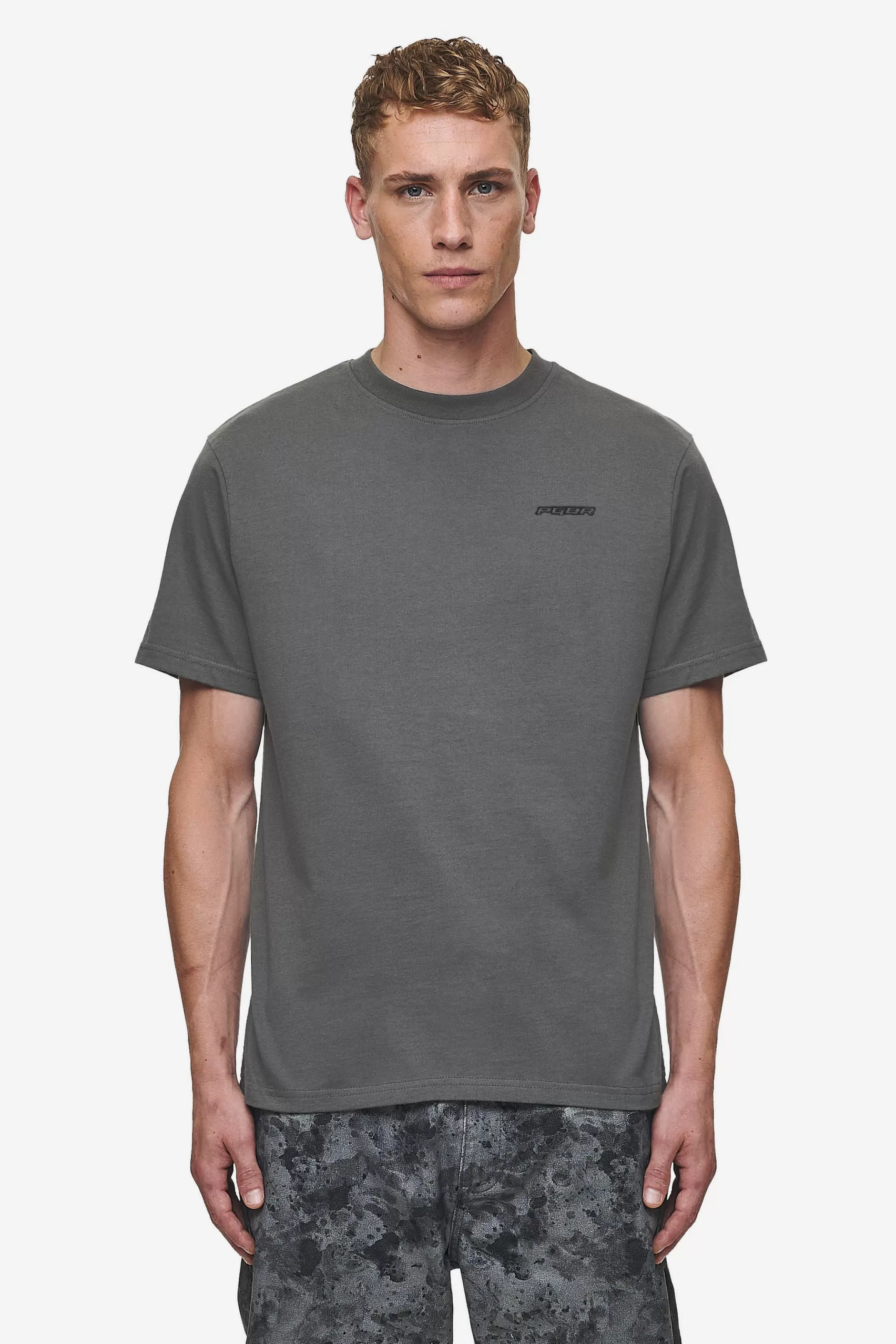 Best Pegador Bane Slim Tee Washed Anthracite