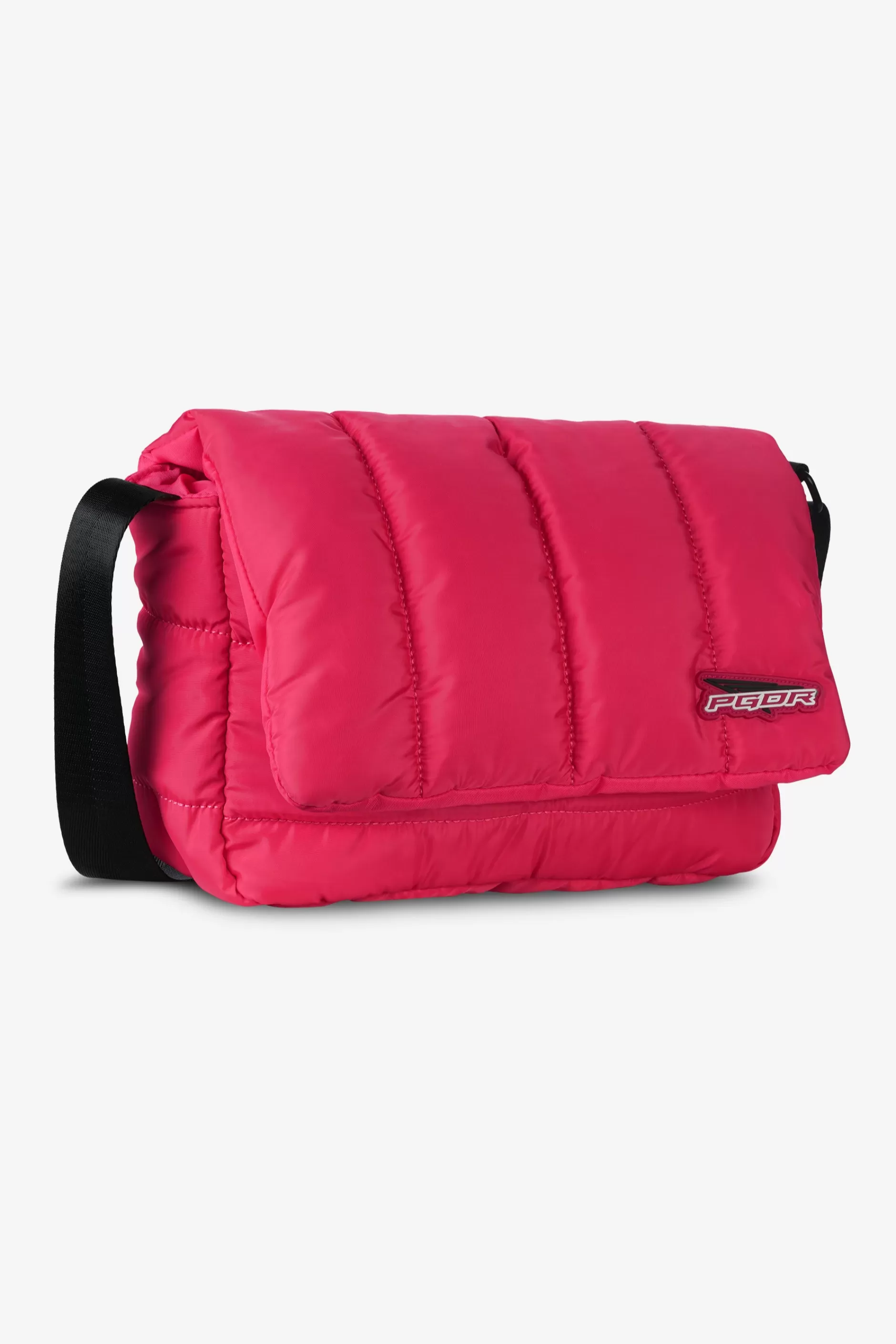 Shop Pegador Blamor Rubber Puffer Bag Virtual Pink