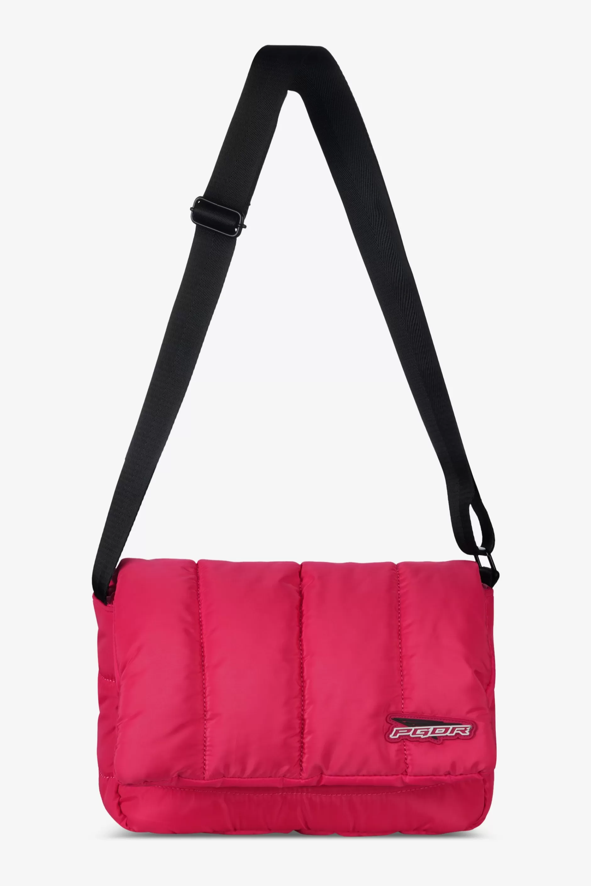 Shop Pegador Blamor Rubber Puffer Bag Virtual Pink