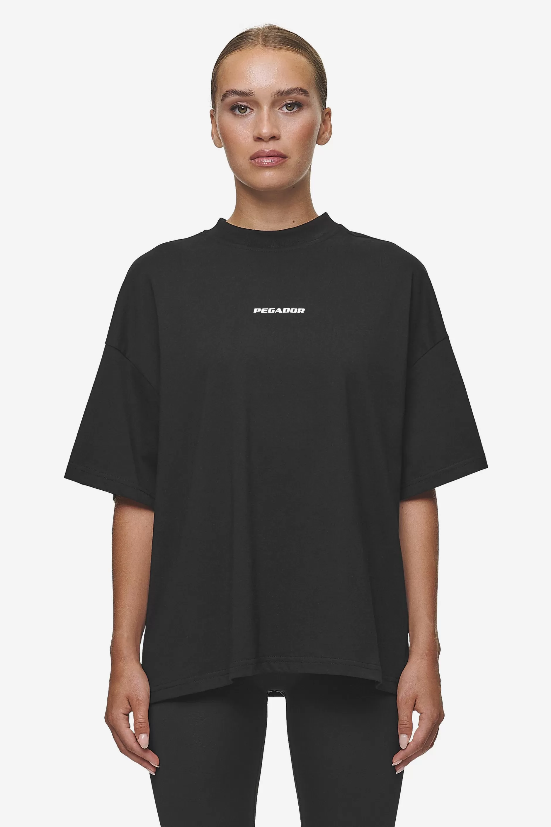 Cheap Pegador Bracy Heavy Oversized Tee White Gum Black