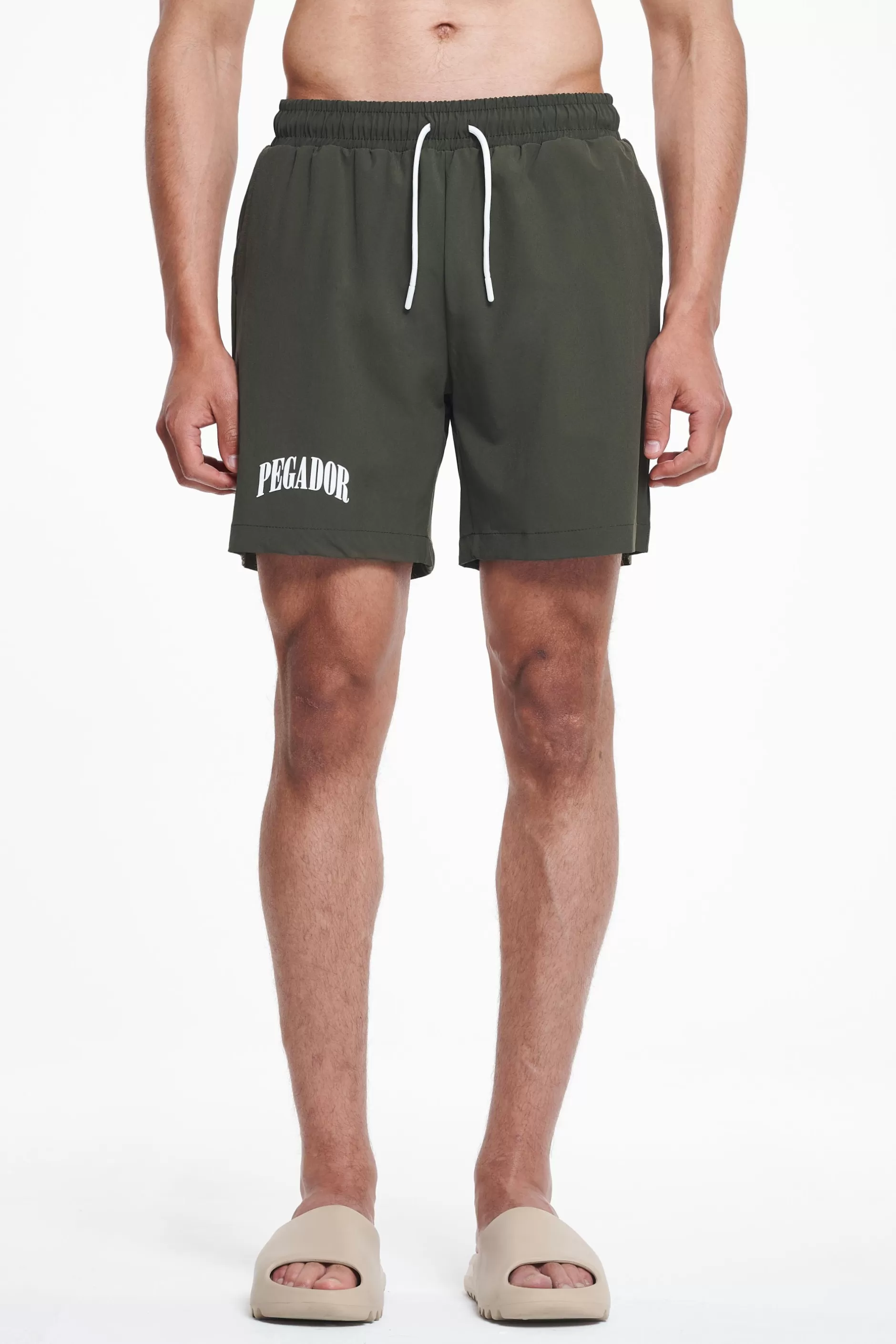 Store Pegador Brule Swim Shorts Dark Olive