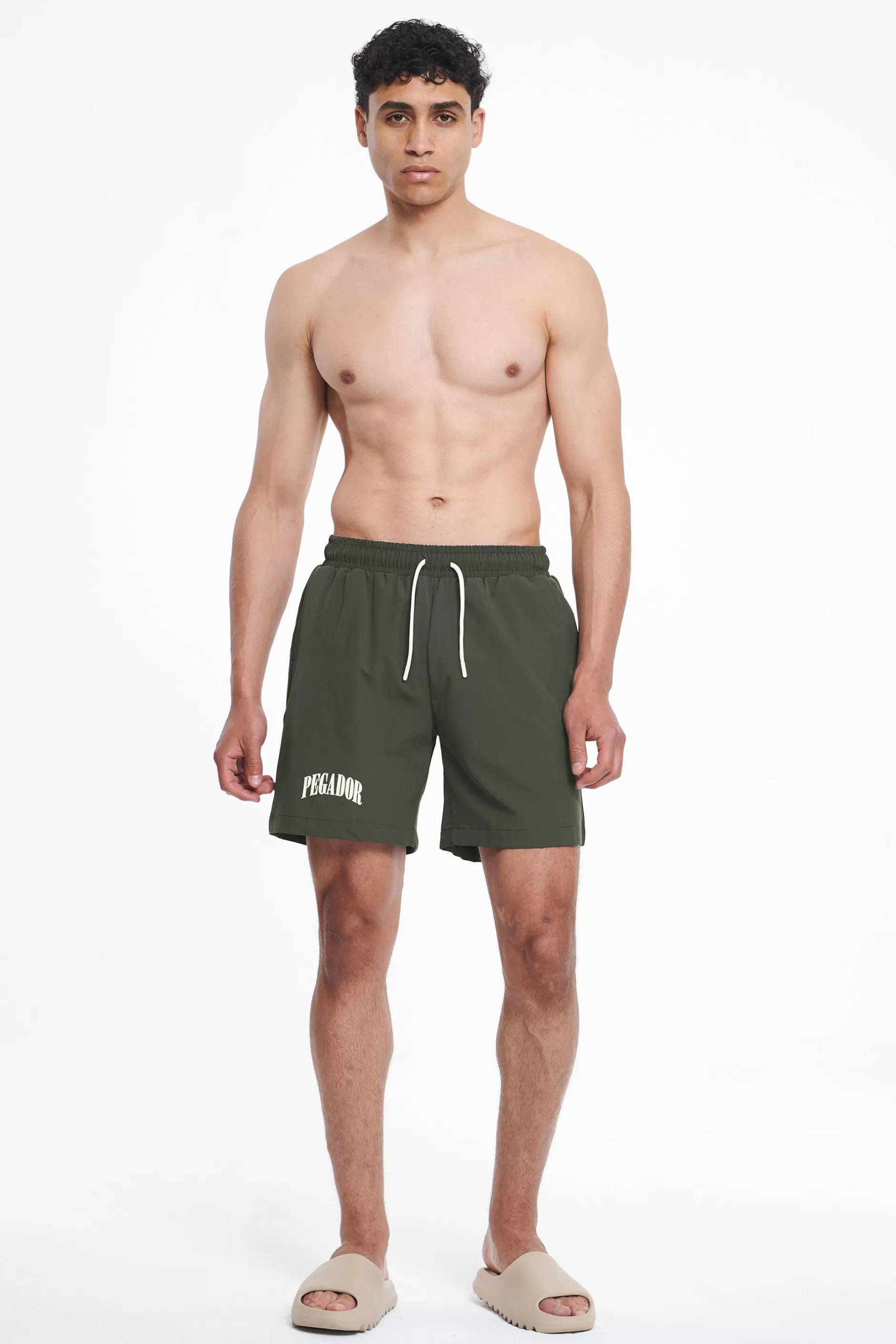 Store Pegador Brule Swim Shorts Dark Olive