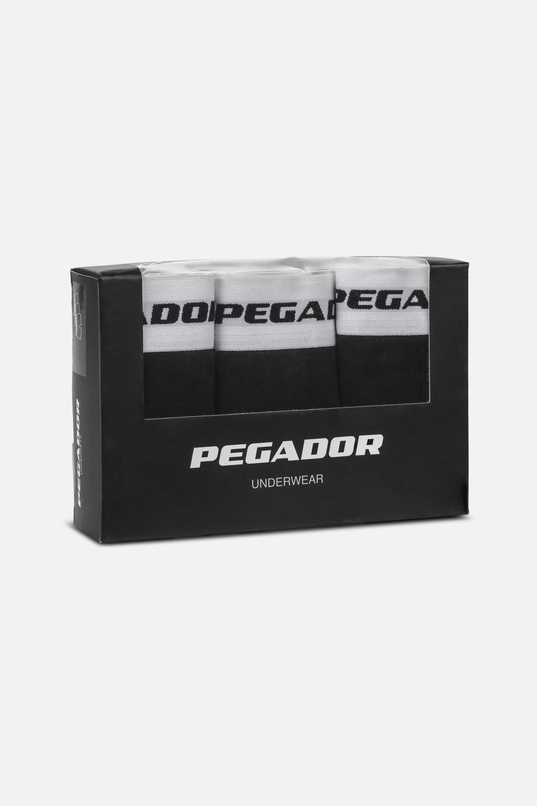 Best Sale Pegador Camino Boxershorts Single Logo 3 Pack Black White Black Black