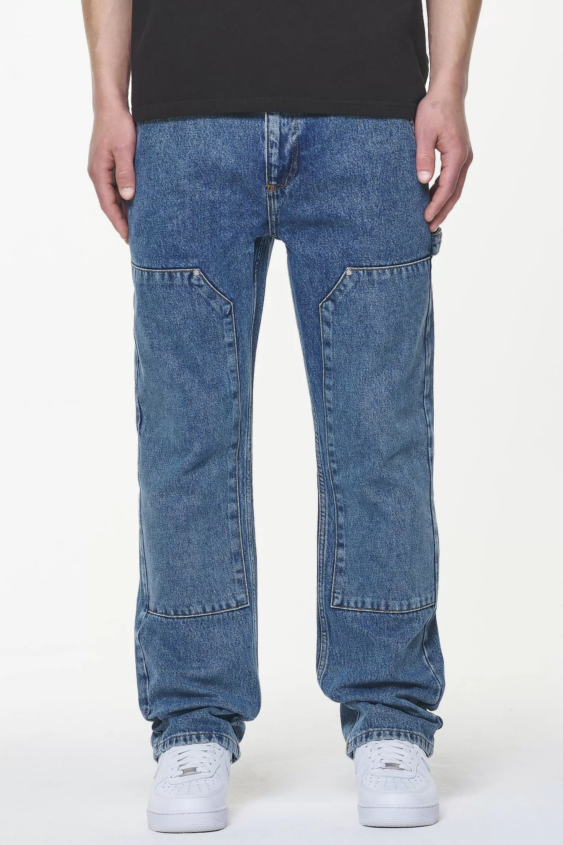 Store Pegador Cassido Carpenter Jeans Washed Blue