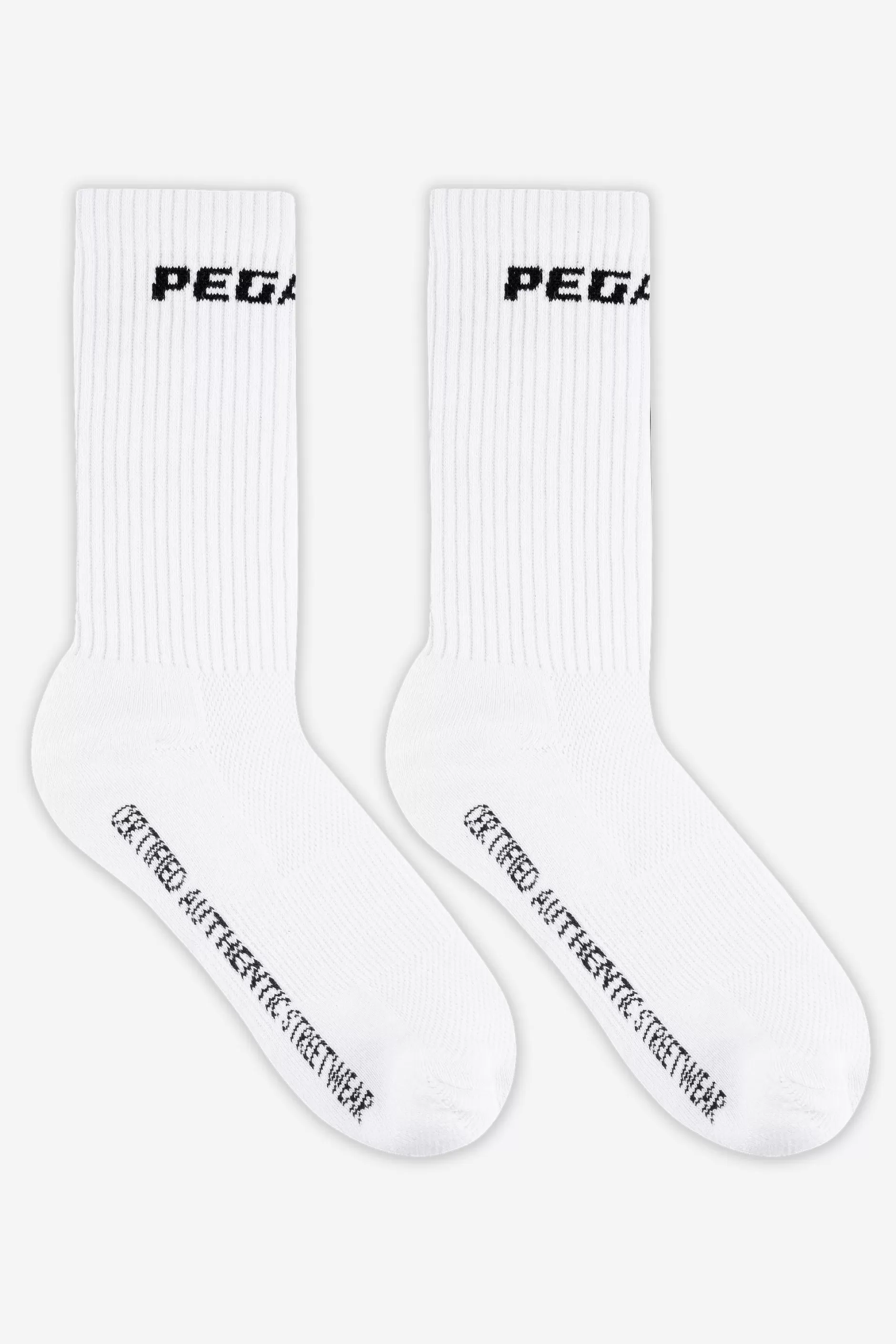 Flash Sale Pegador Certified Logo Socks White Black