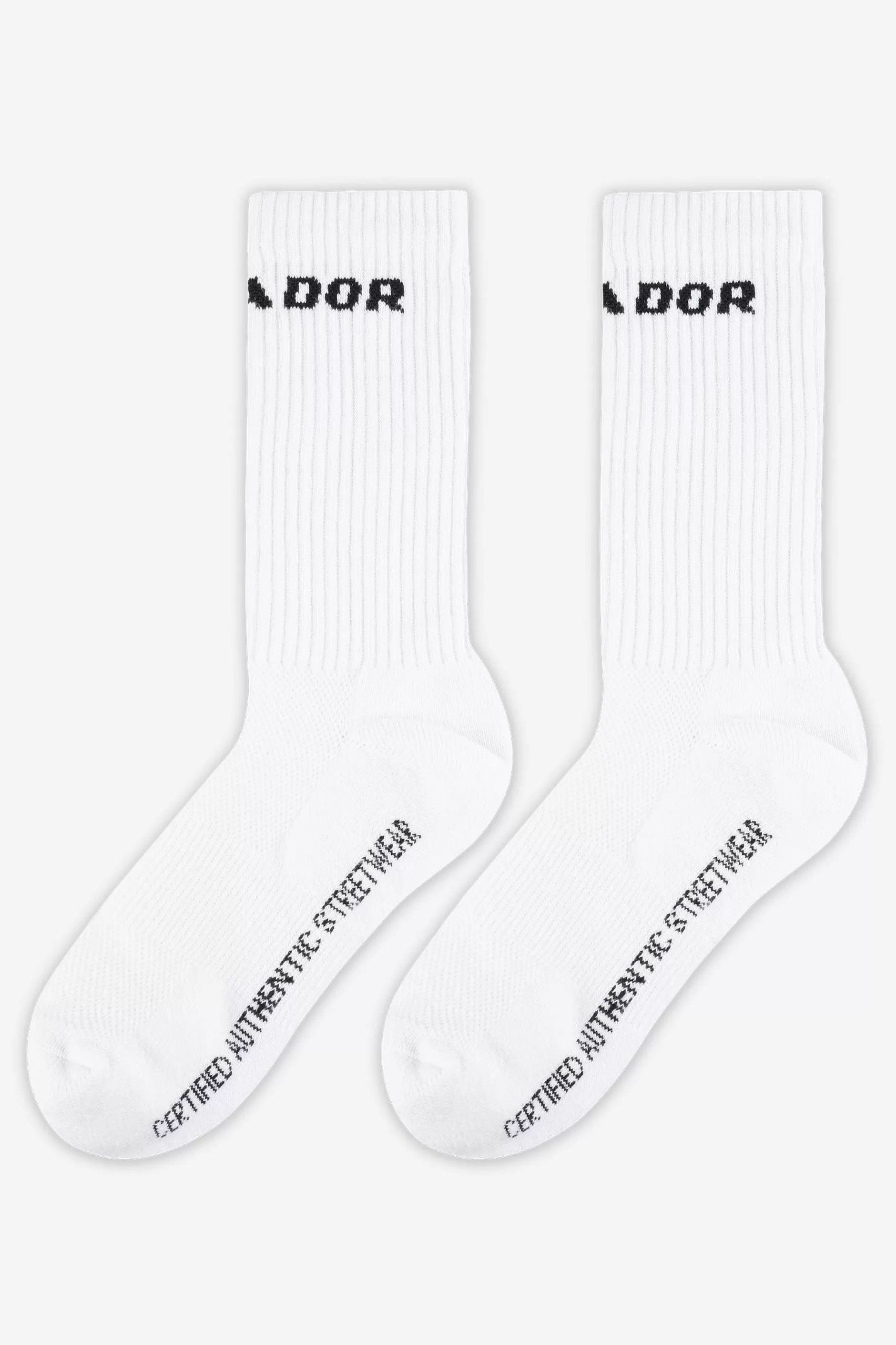 Flash Sale Pegador Certified Logo Socks White Black