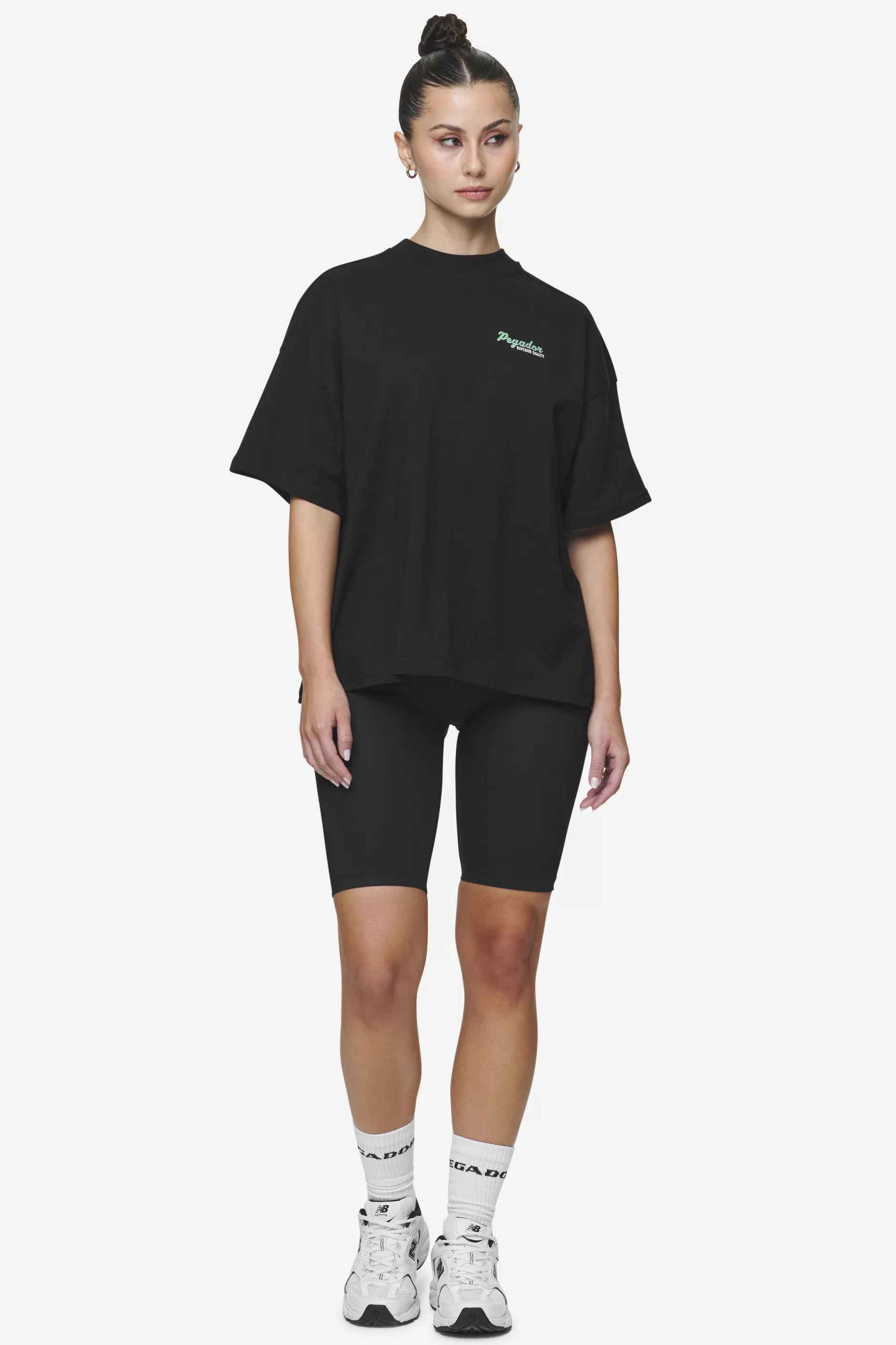 Sale Pegador Chapi Heavy Oversized Tee Black