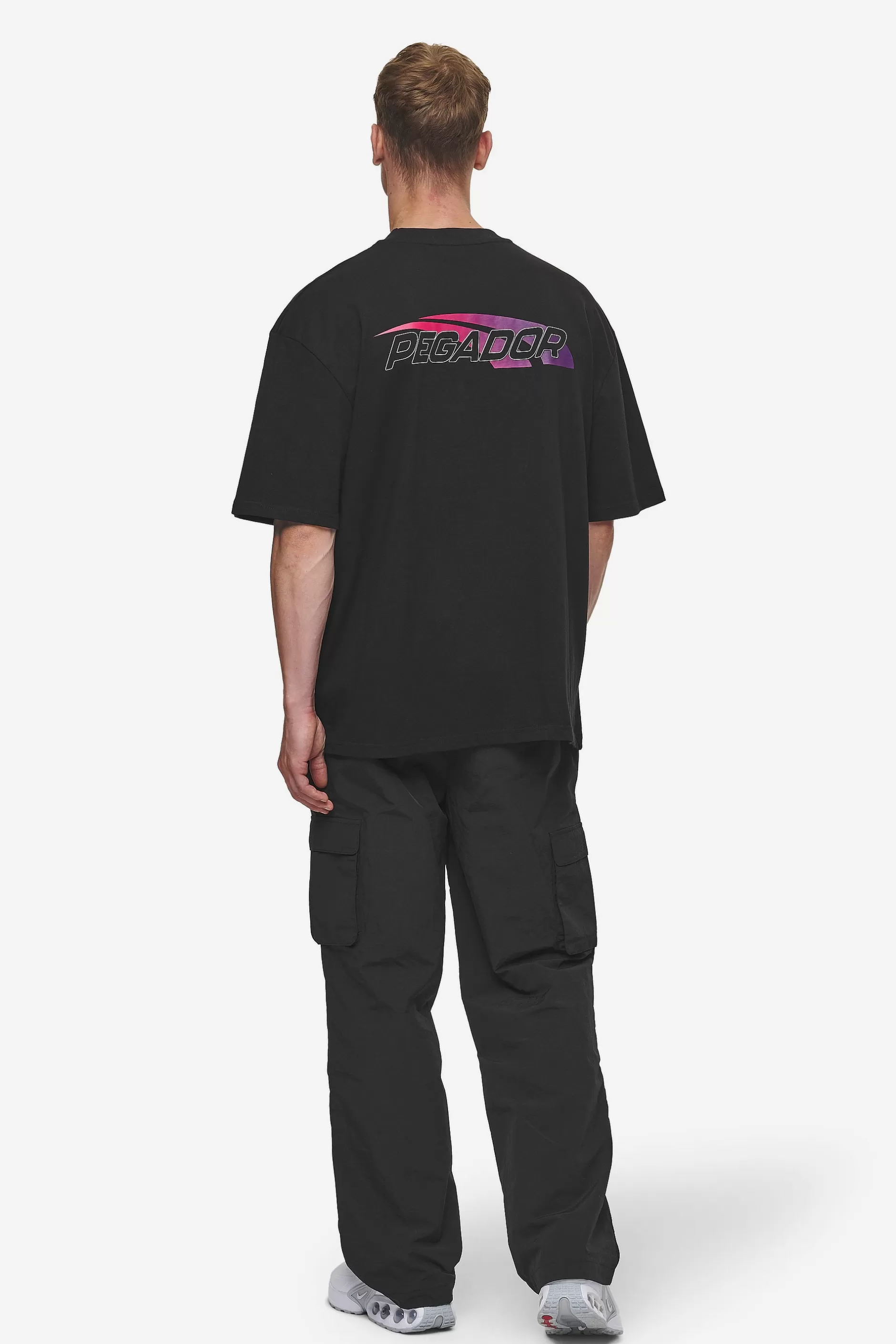 Hot Pegador Clayton Oversized Tee Washed Black