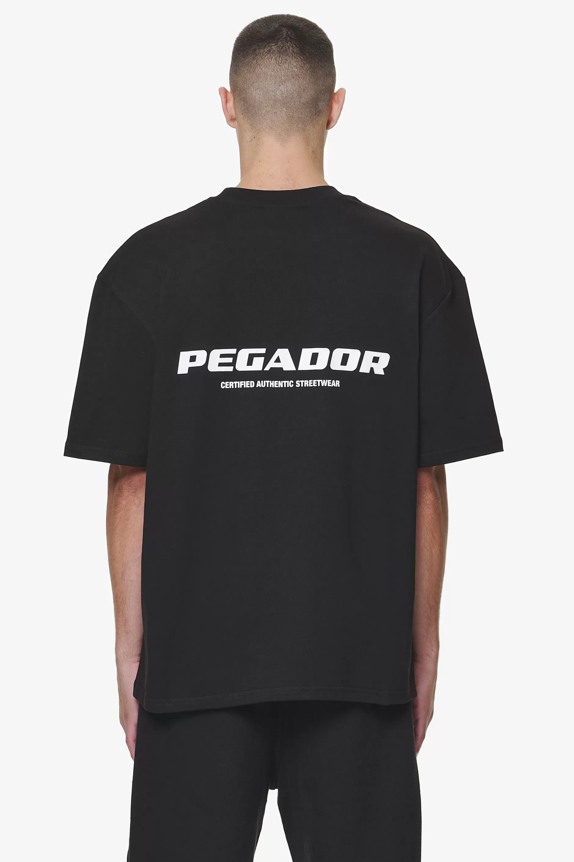 Cheap Pegador Colne Logo Oversized Tee Black