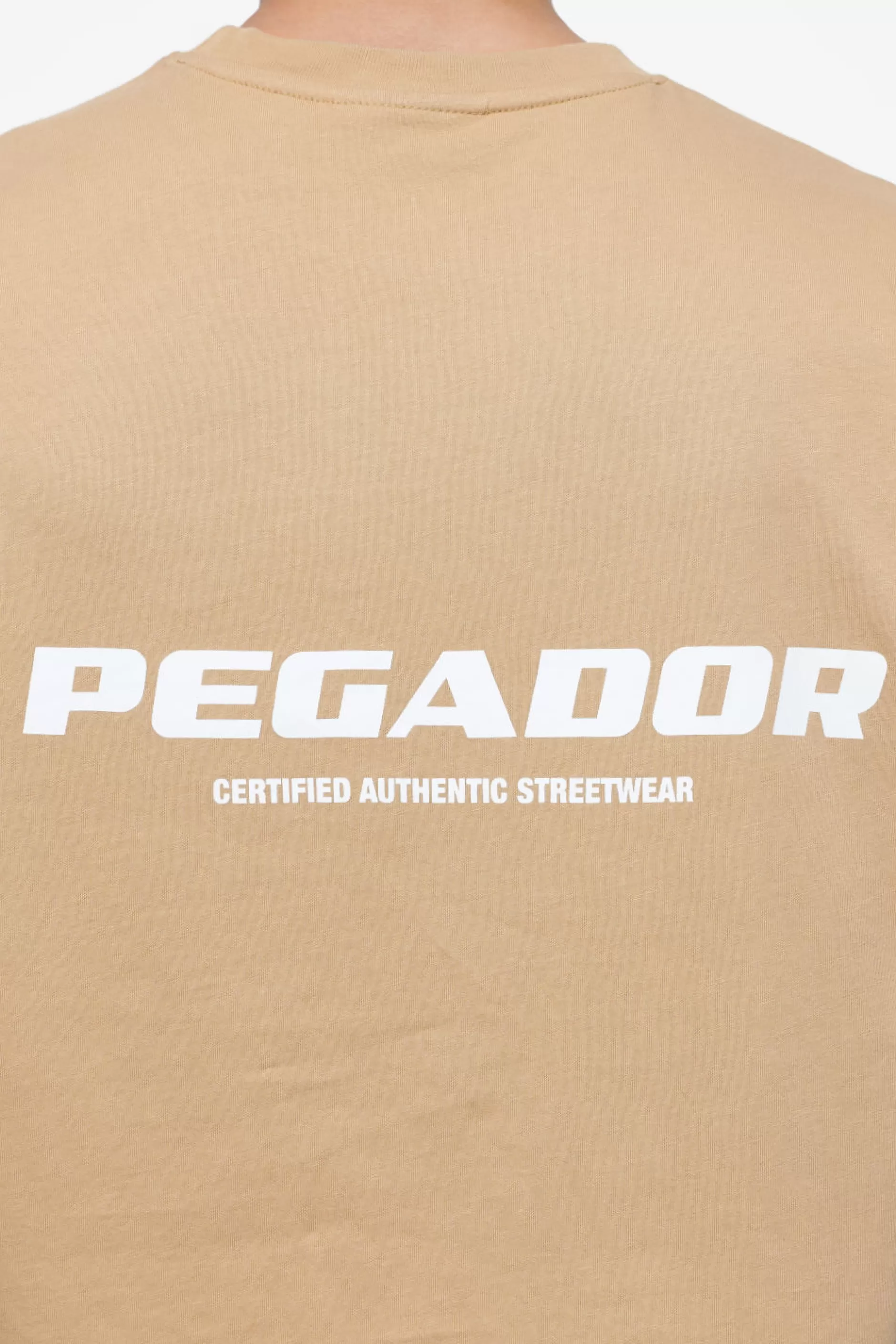 Best Pegador Colne Logo Oversized Tee Vintage Washed Espresso
