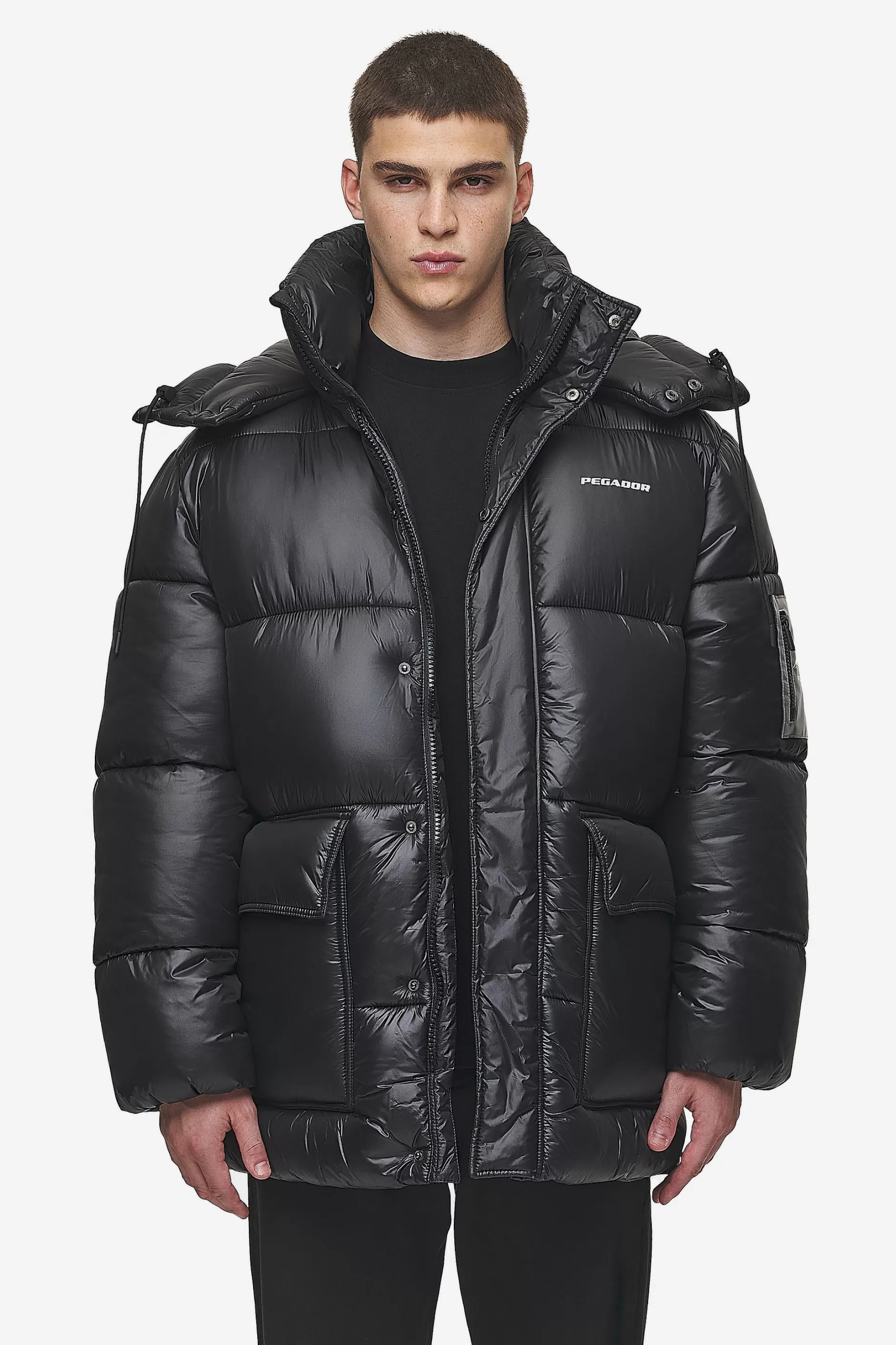 Best Pegador Conell Puffer Parka Black