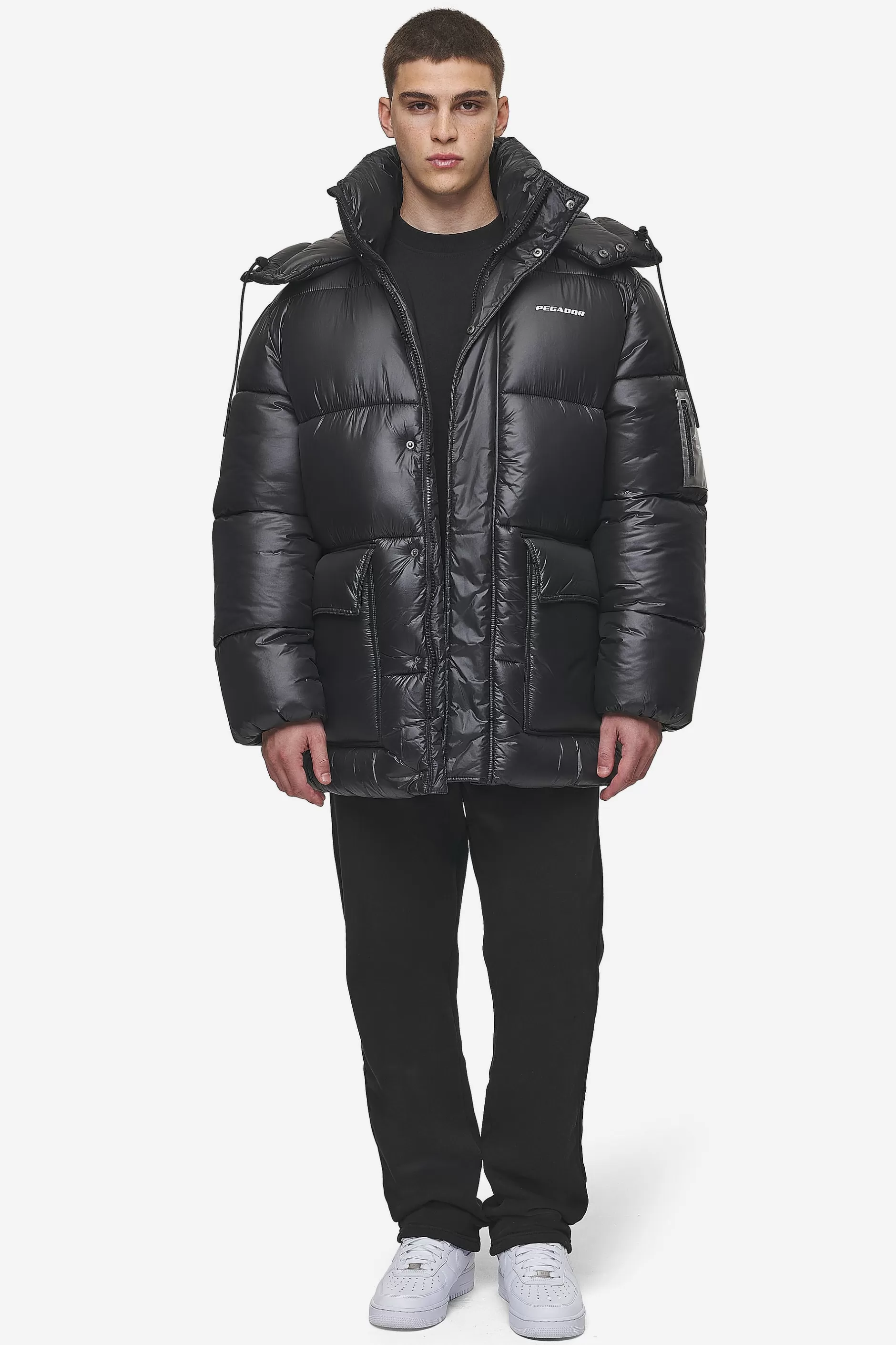 Best Pegador Conell Puffer Parka Black