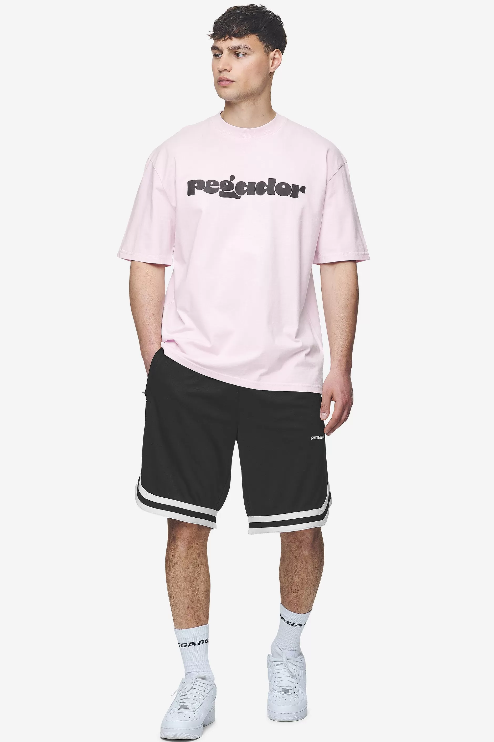 Cheap Pegador Cosmo Oversized Tee Washed bubblegum