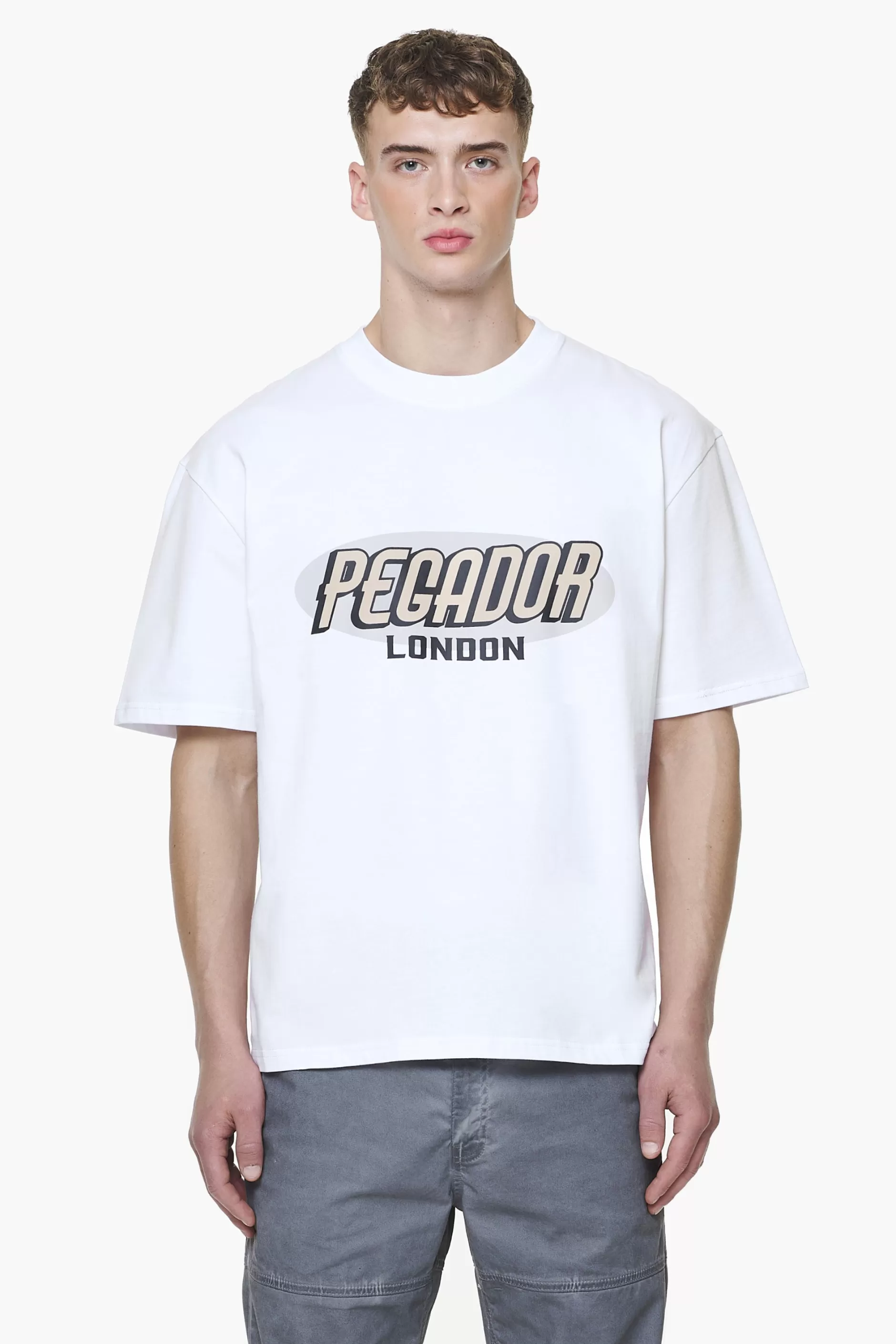 Flash Sale Pegador County Oversized Tee White