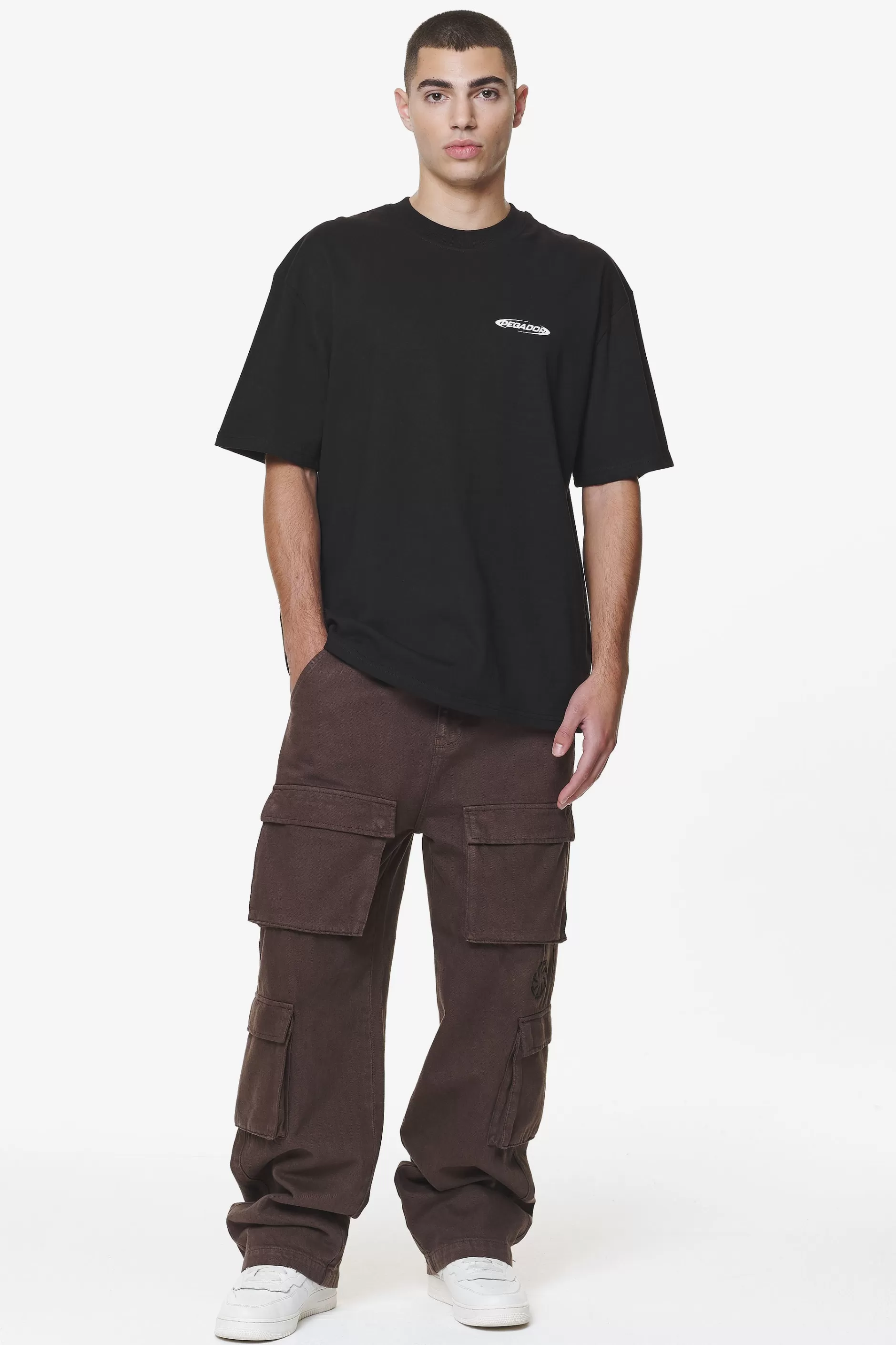 Online Pegador Crail Oversized Tee Black