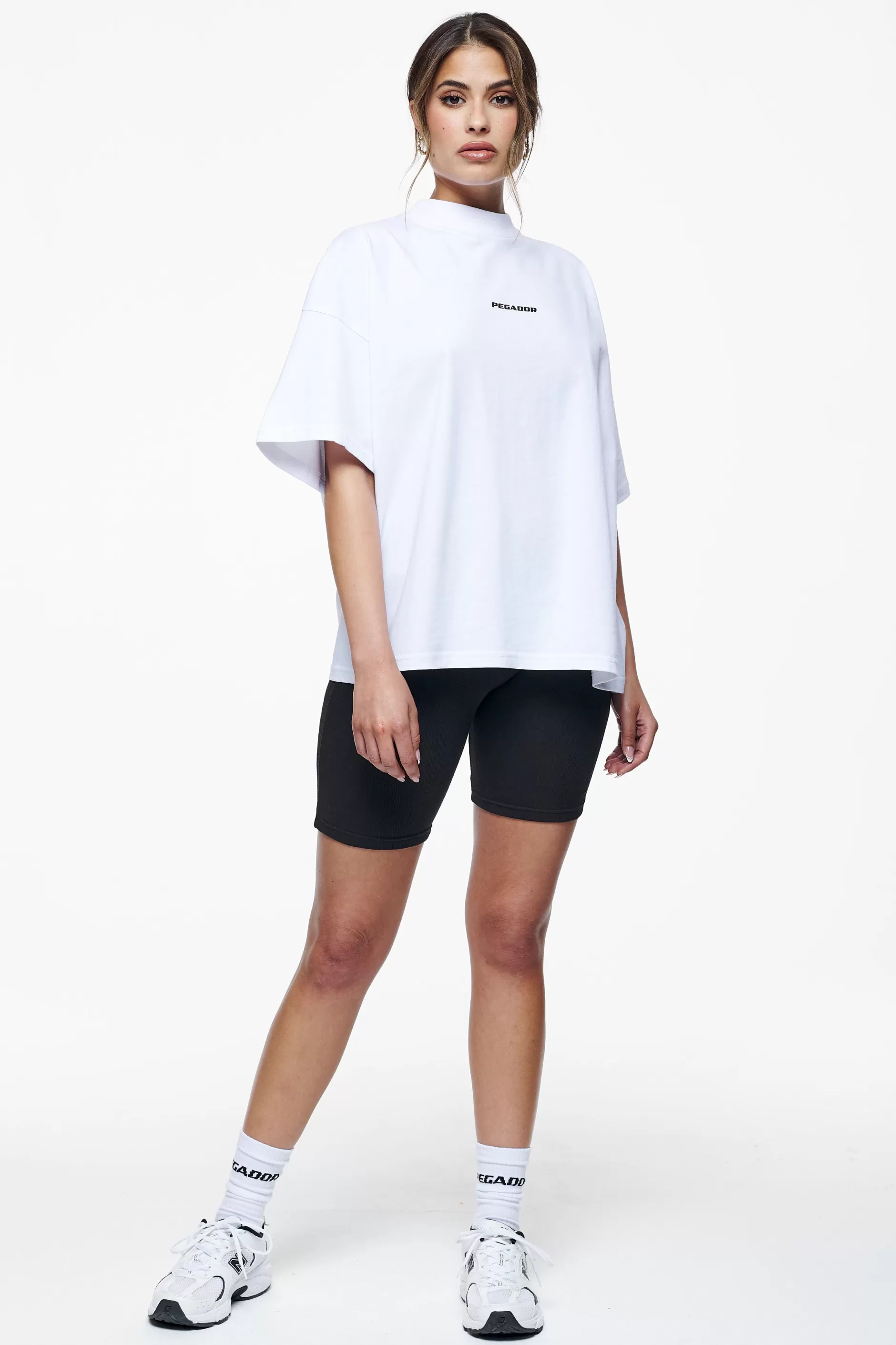 Best Sale Pegador Culla Logo Heavy Oversized Tee White