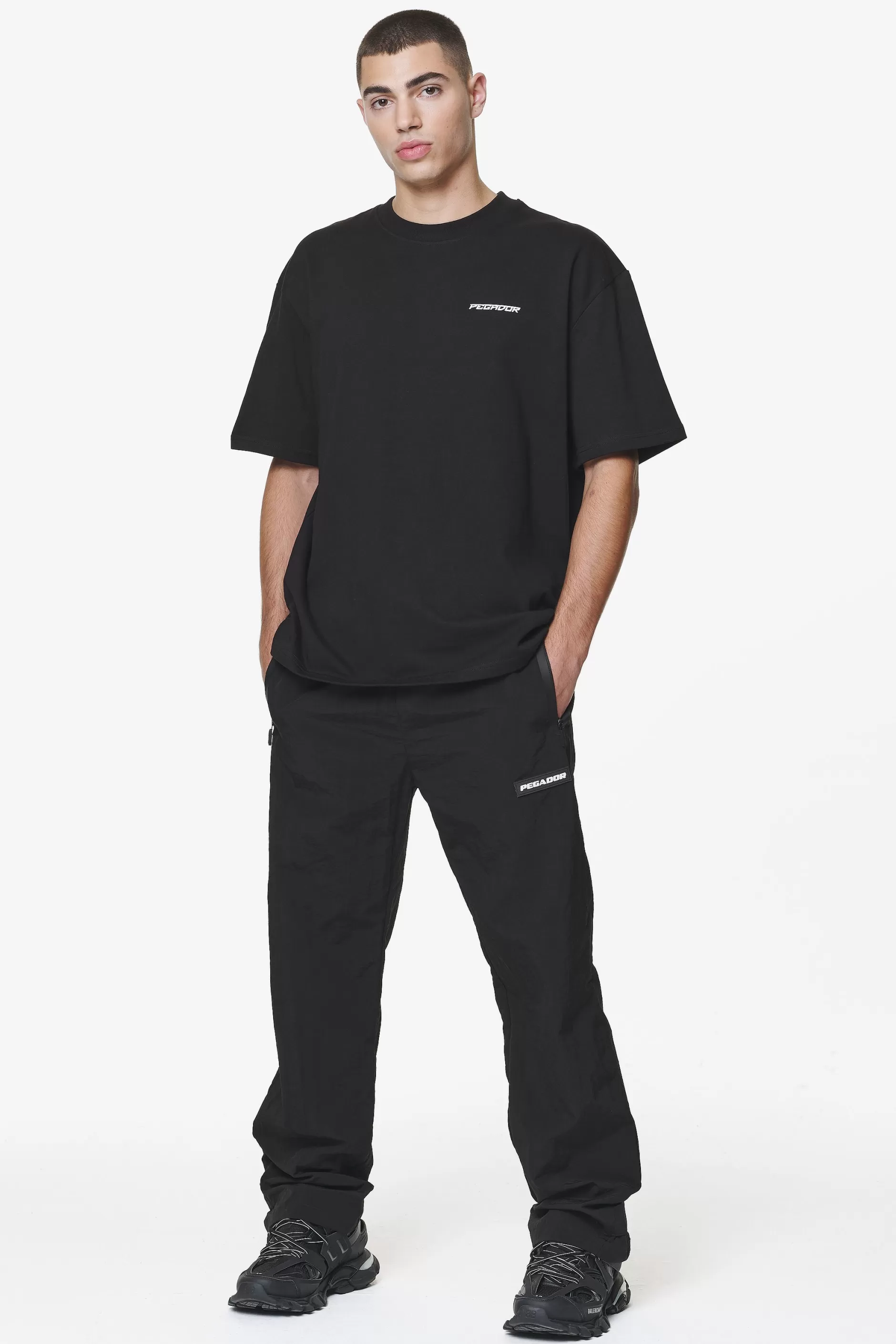 Fashion Pegador Devon Oversized Tee Black