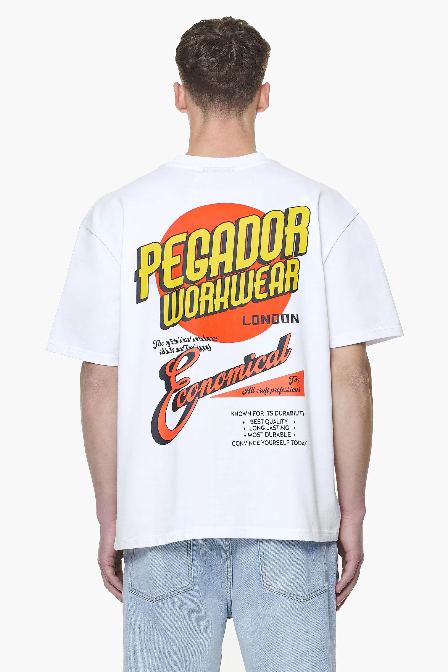 Online Pegador Docks Oversized Tee White