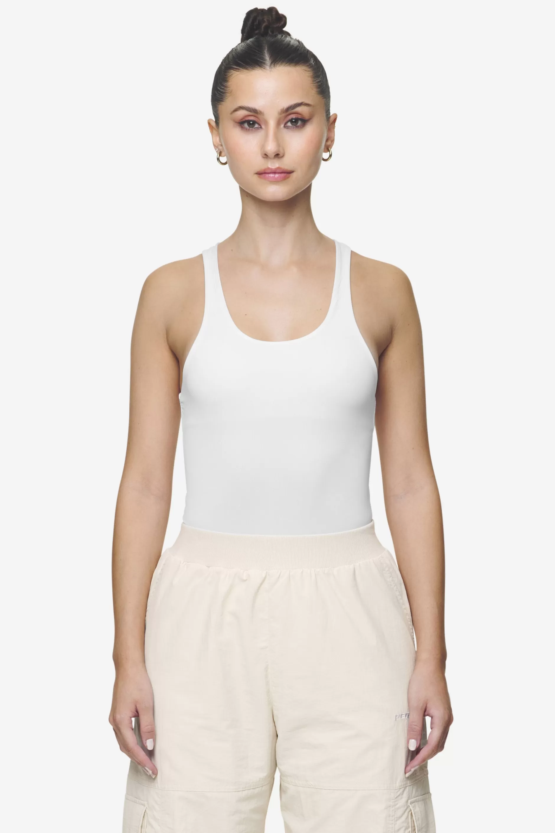 Flash Sale Pegador Donna String Top Body White