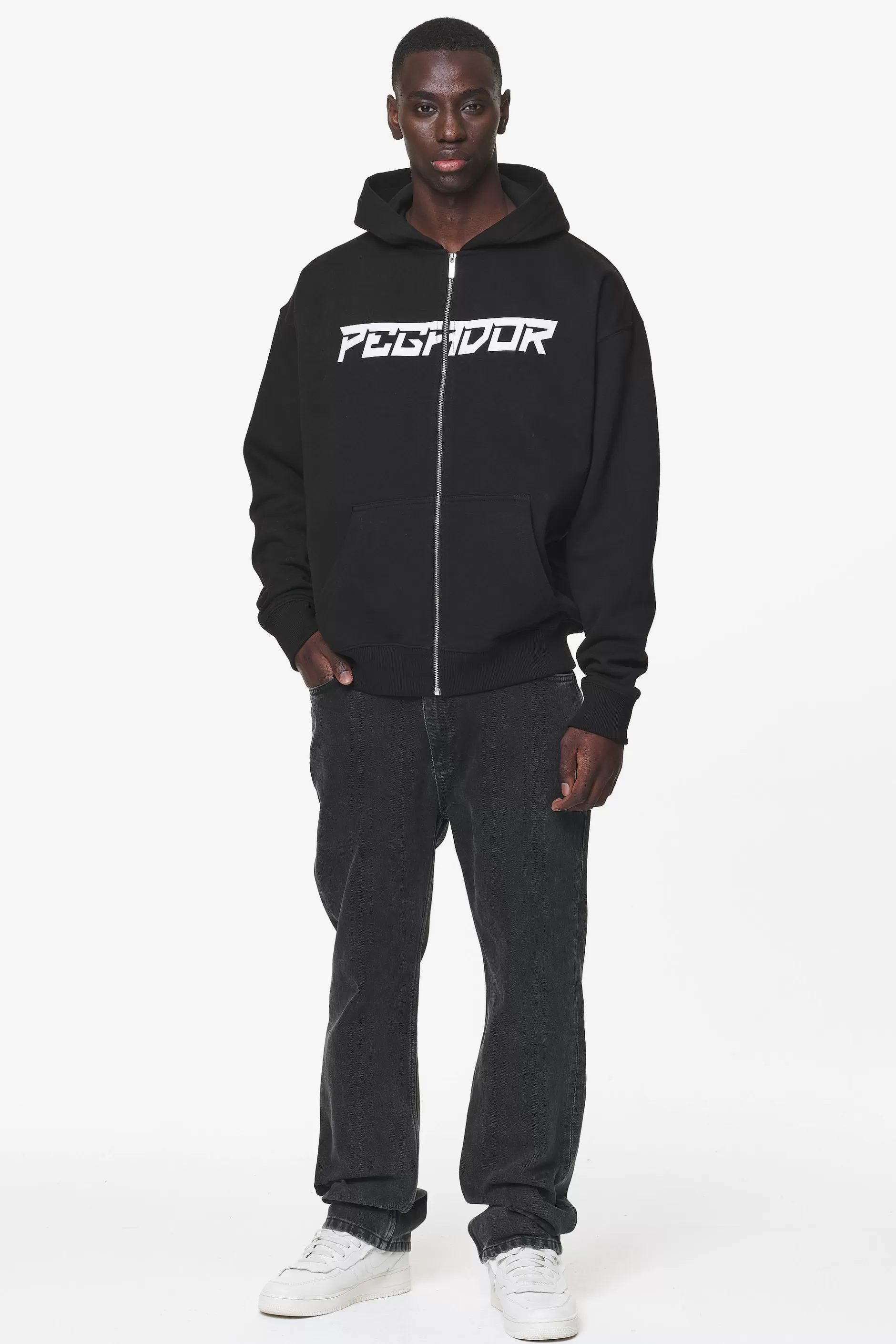 Cheap Pegador Donora Oversized Sweat Jacket Black