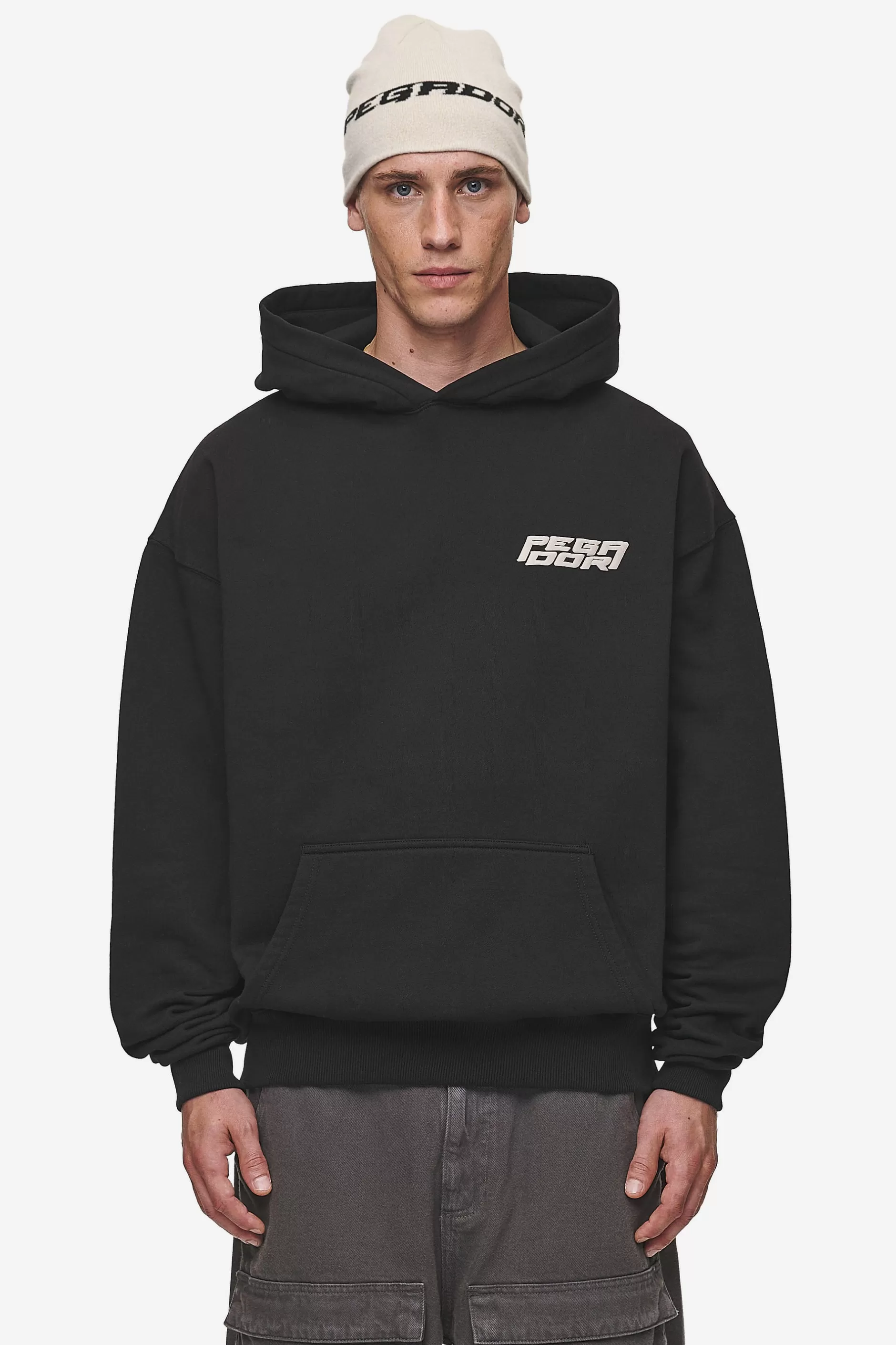 Best Pegador Doyer Oversized Hoodie Washed Black