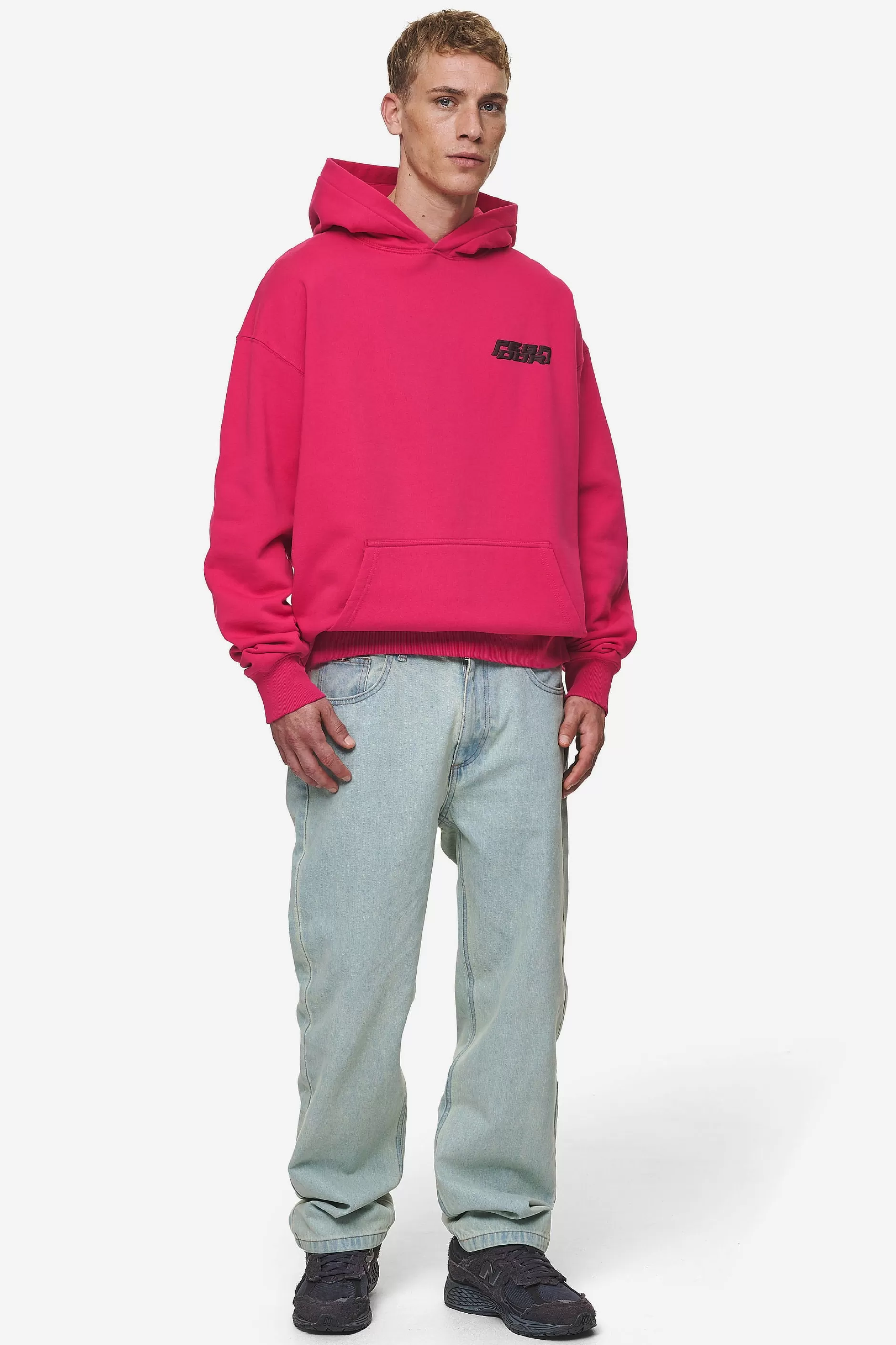 Outlet Pegador Doyer Oversized Hoodie Washed Virtual Pink