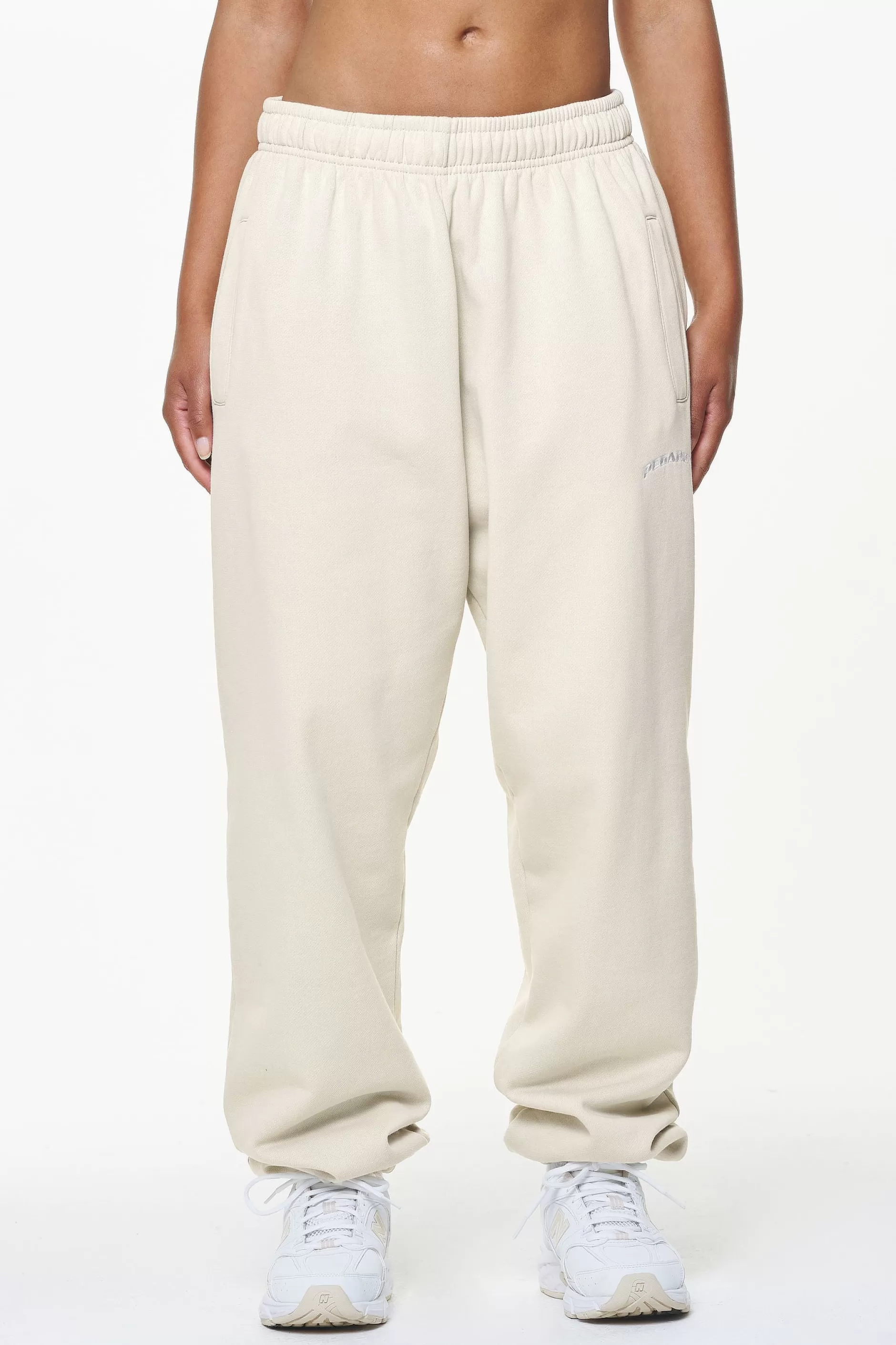 Best Sale Pegador Durward High Waisted Sweat Pants Vintage Washed Bone White