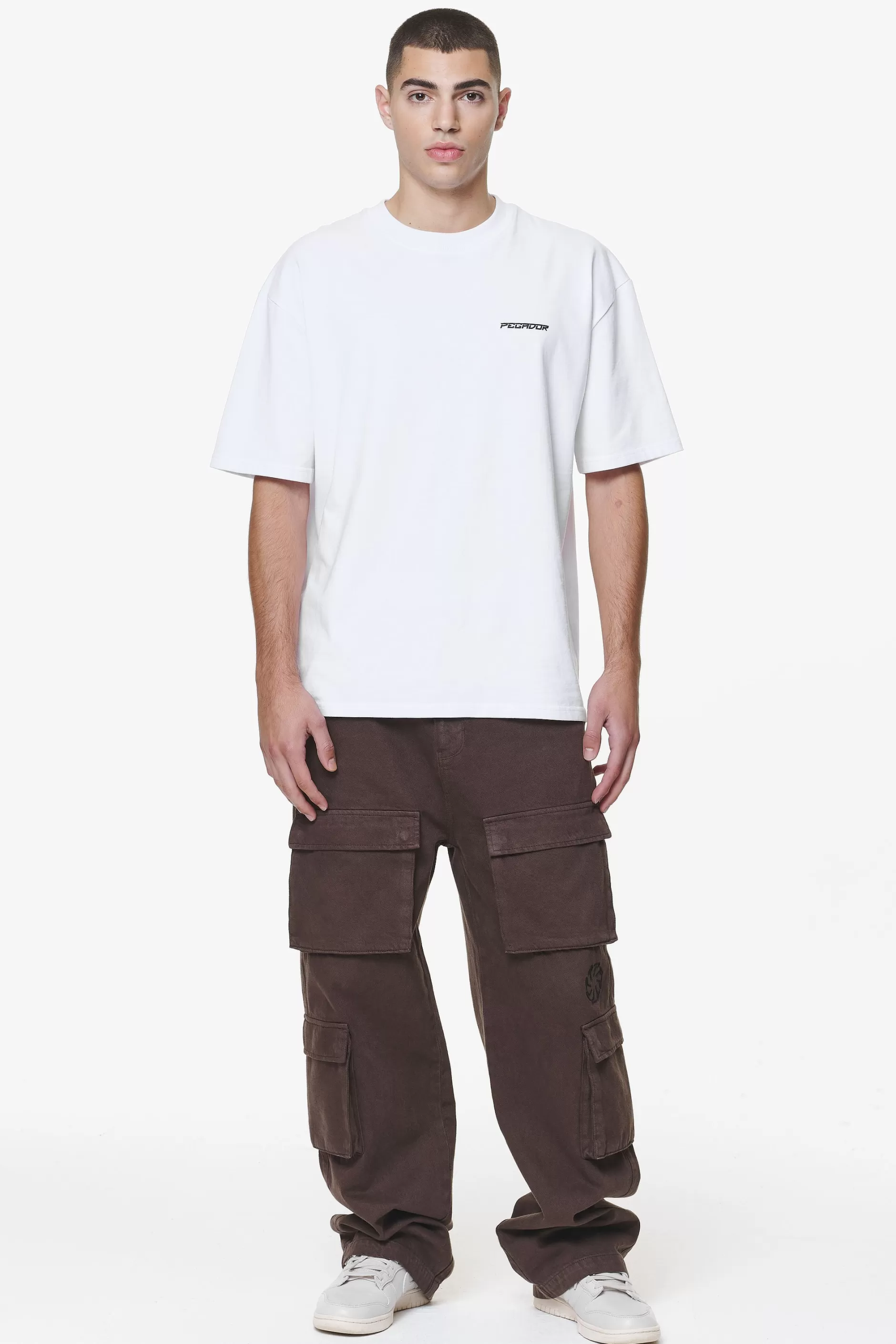 Discount Pegador Eads Oversized Tee White