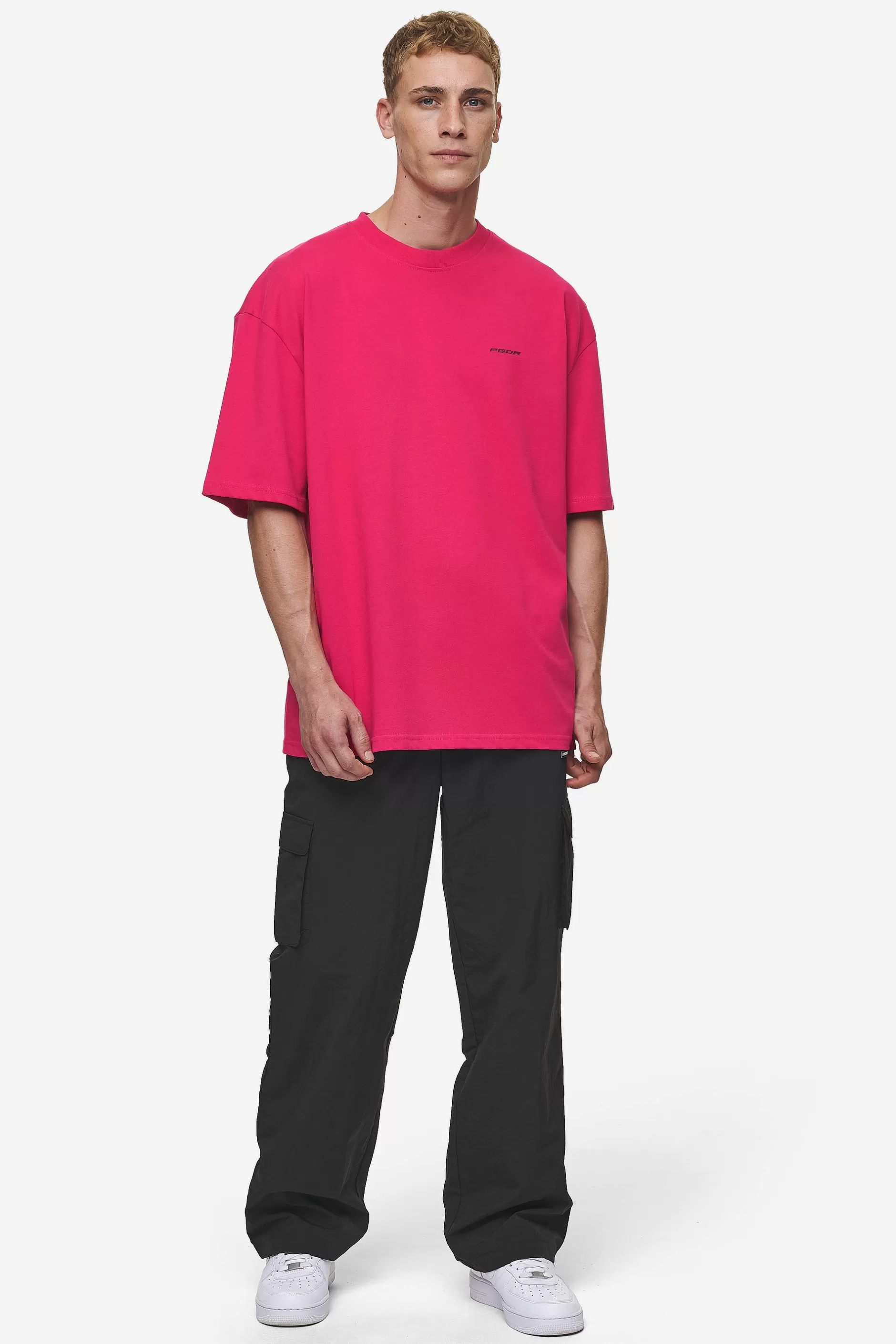 Discount Pegador Edens Oversized Tee Washed Virtual Pink