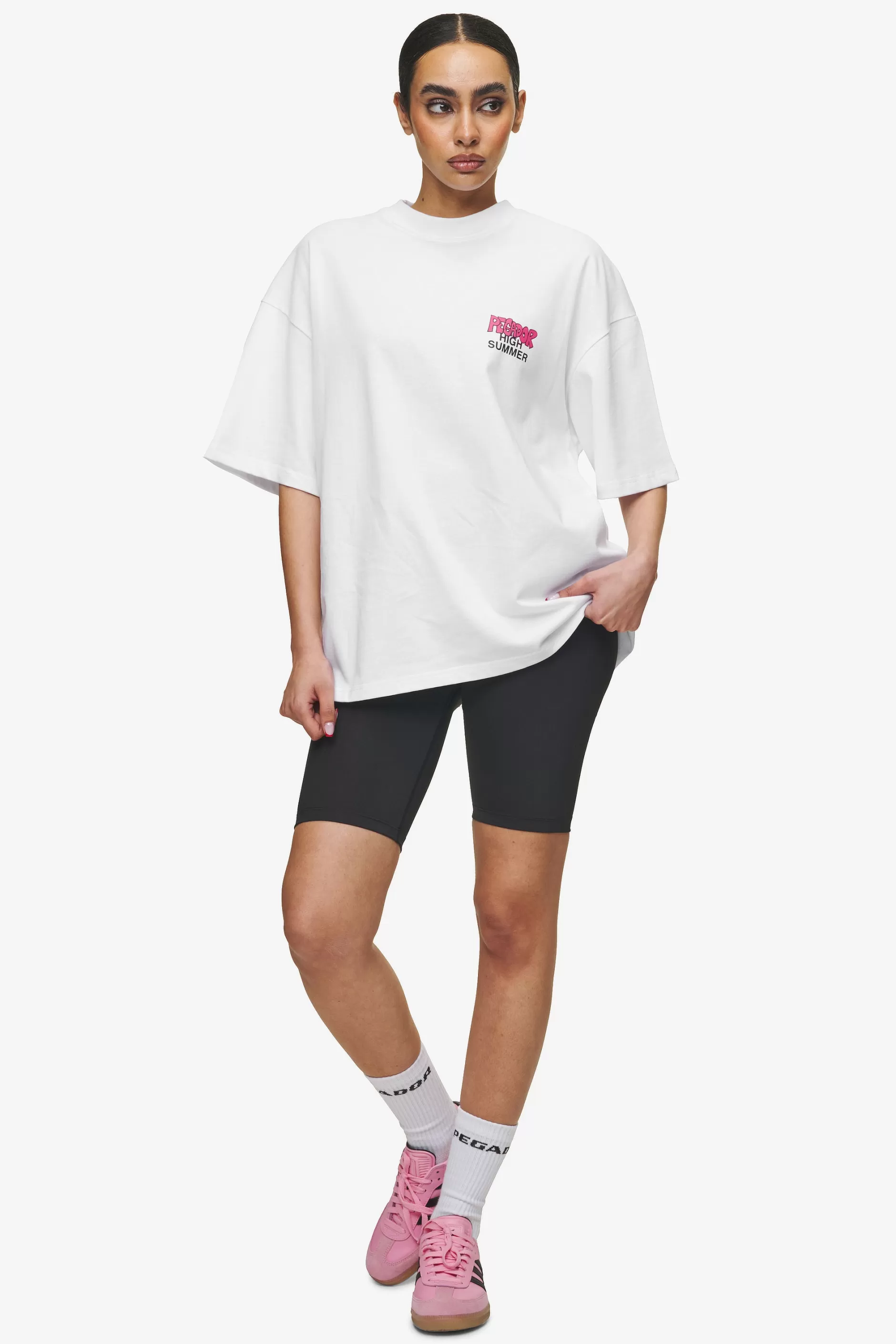 Best Sale Pegador Farrar Boxy Tee White