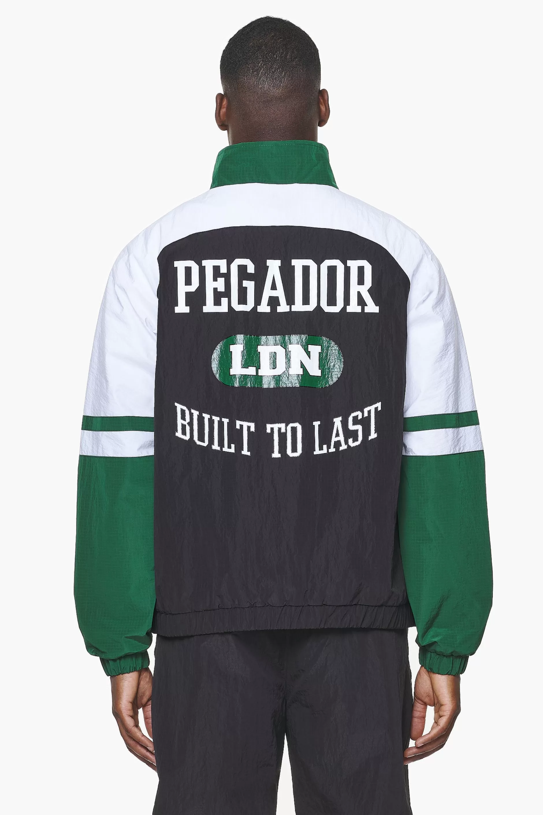 Discount Pegador Firb Track Jacket Onyx Black White