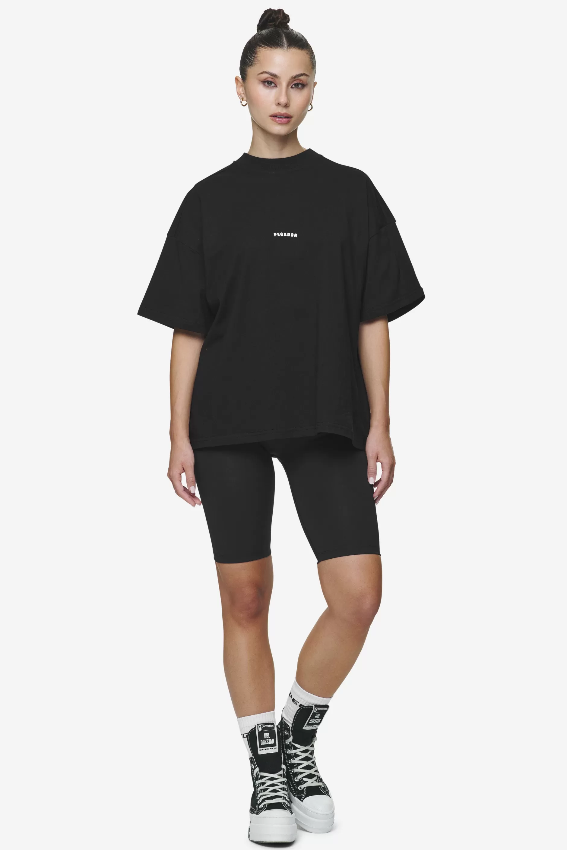 Best Sale Pegador Gabi Heavy Oversized Tee Black