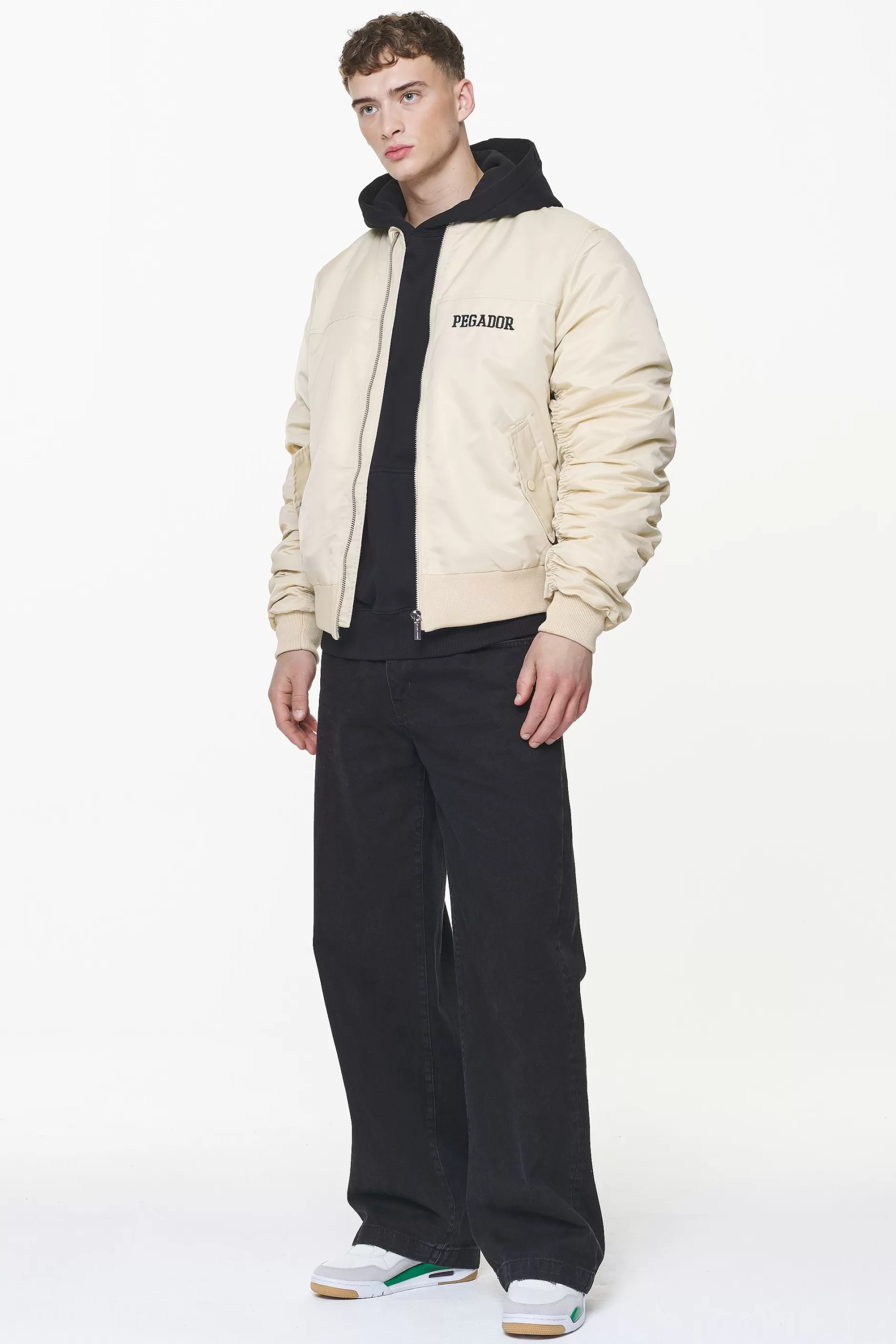 Discount Pegador Garo Bomber Jacket Kingdom Beige