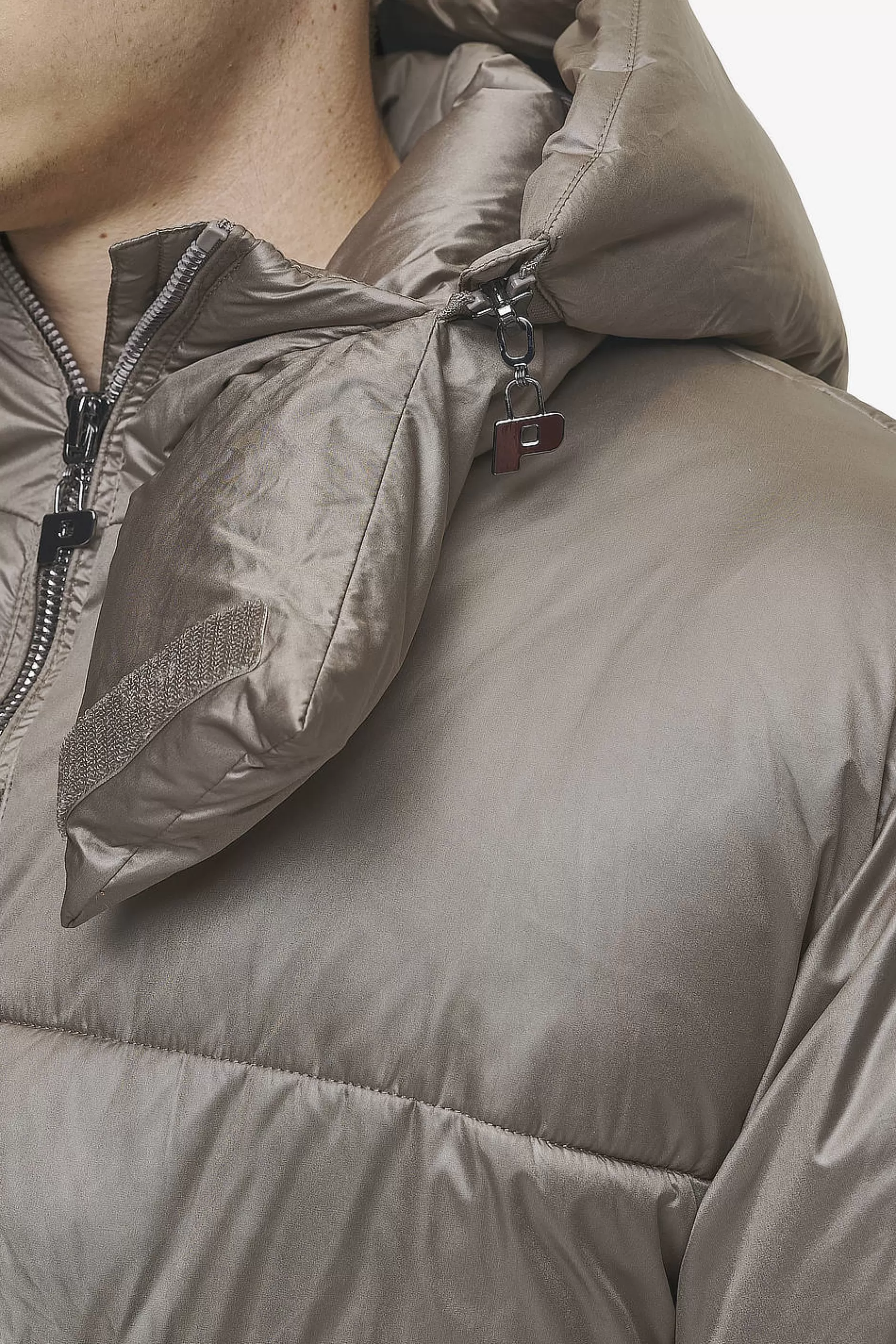Best Sale Pegador Garrick Vintage Oversized Puffer Jacket Light Brown
