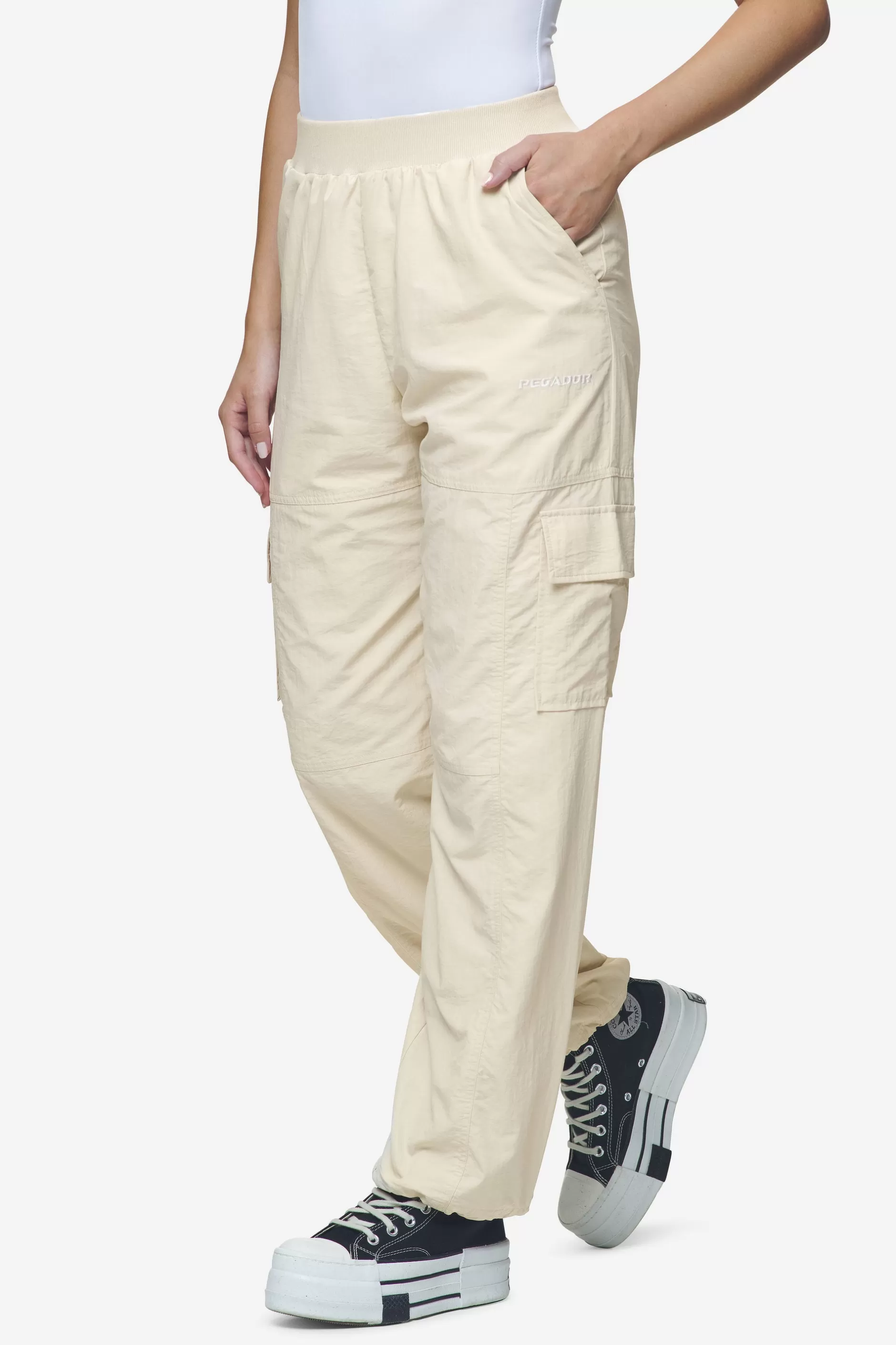 Best Sale Pegador Gava Cargo Parachute Pants Coast Sand