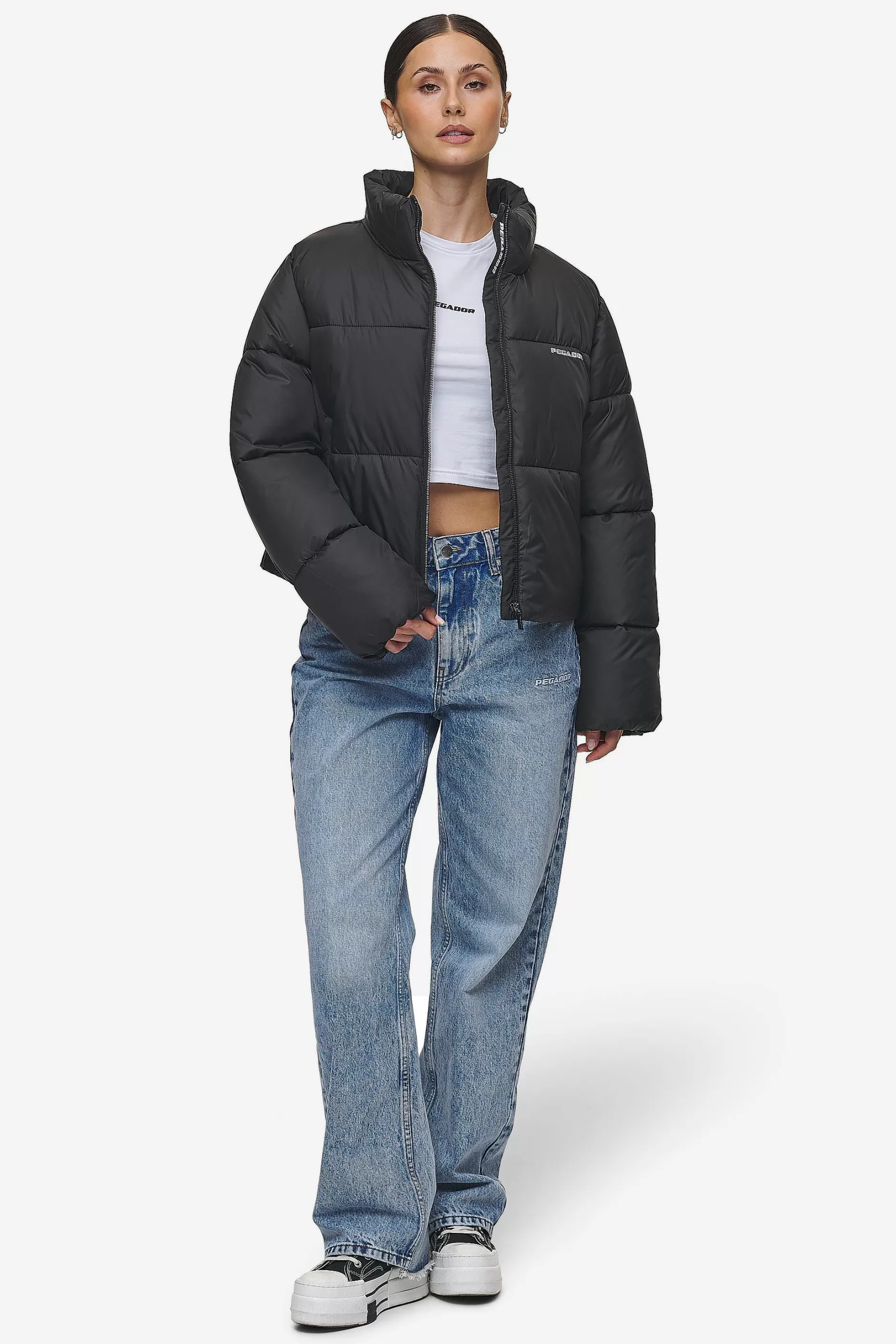 Cheap Pegador Georgia Puffer Jacket Black