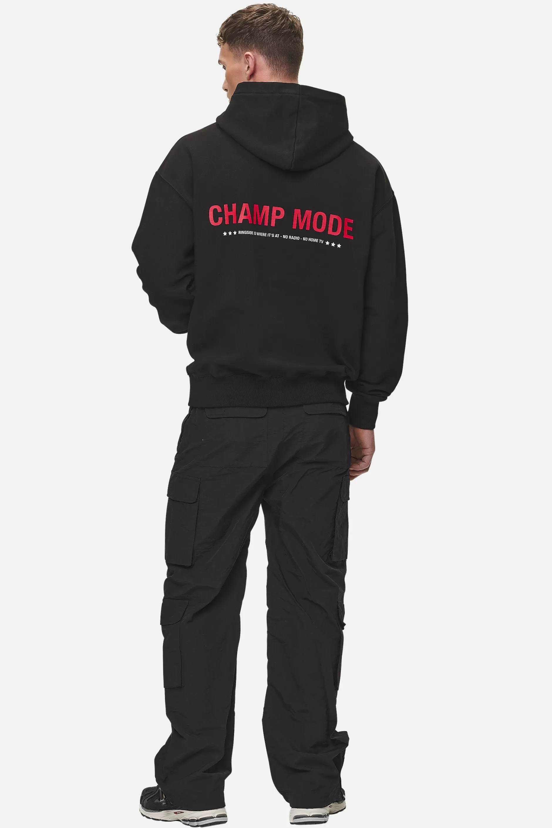 Online Pegador Gordan Oversized Hoodie Washed Black