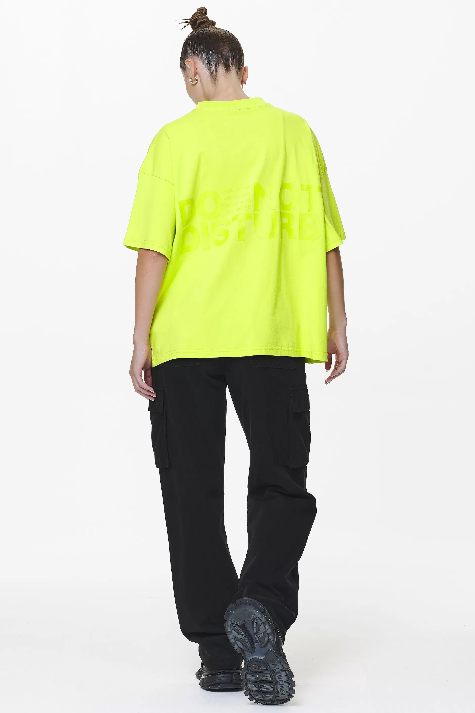 Flash Sale Pegador Groven Heavy Oversized Tee Washed Lime Yellow