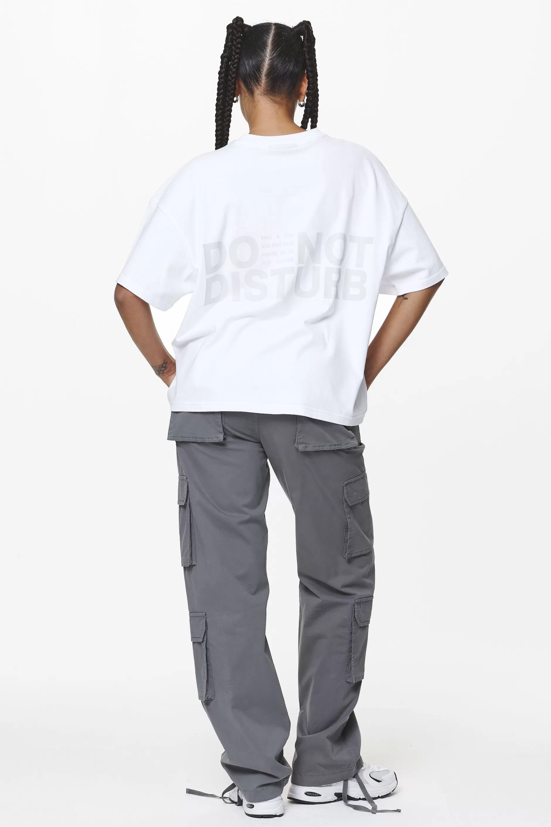 Outlet Pegador Groven Heavy Oversized Tee White