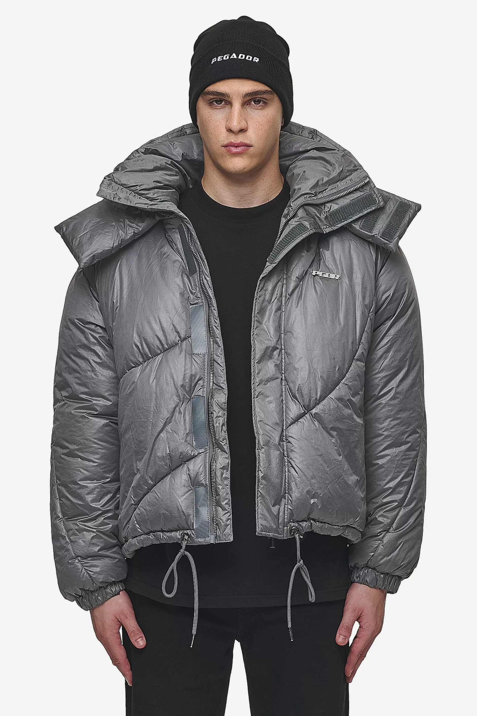 Cheap Pegador Henry Vintage Oversized Puffer Jacket Anthracite