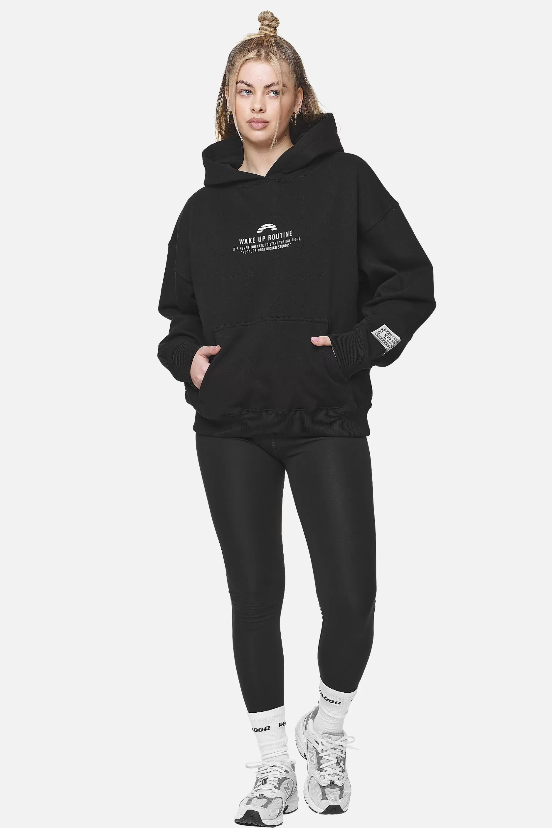 Discount Pegador Idalia Oversized Hoodie Black