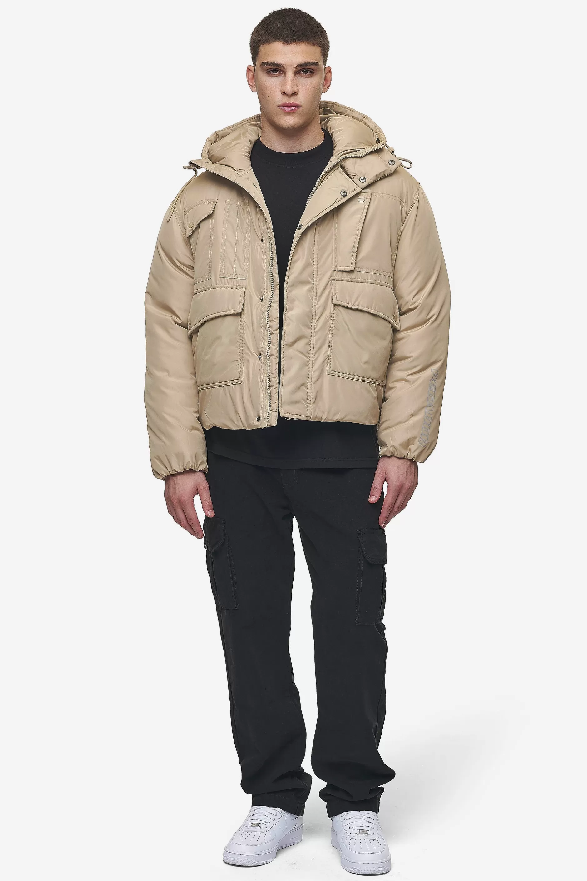 Cheap Pegador Jean Utility Puffer Jacket Sand